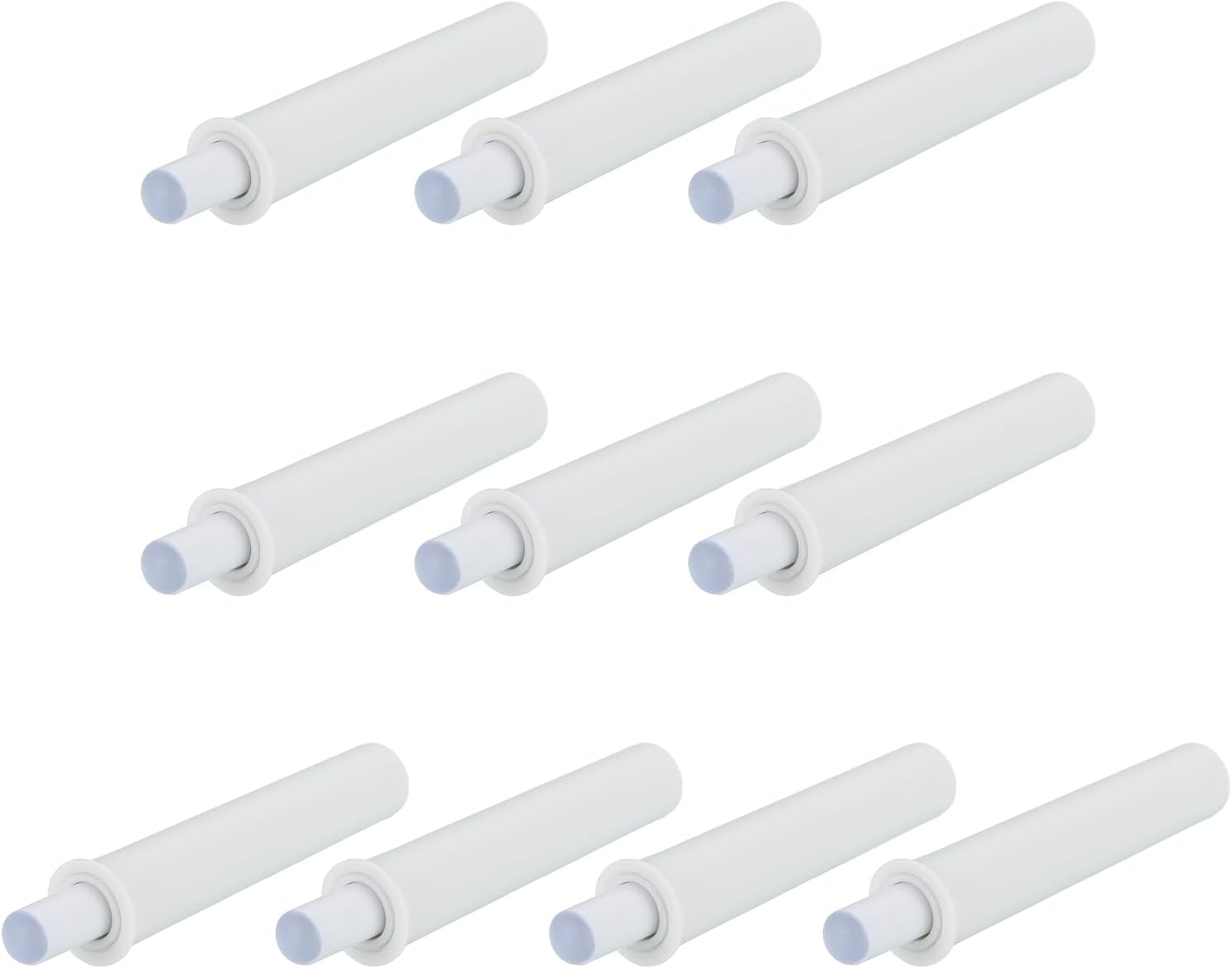 Türdämpfer Mit Soft-close-funktion, 10er-pack, Türschließer, Türdämpfer Mit Soft-close-funktion, Geeignet Für Möbeltüren, Weiß