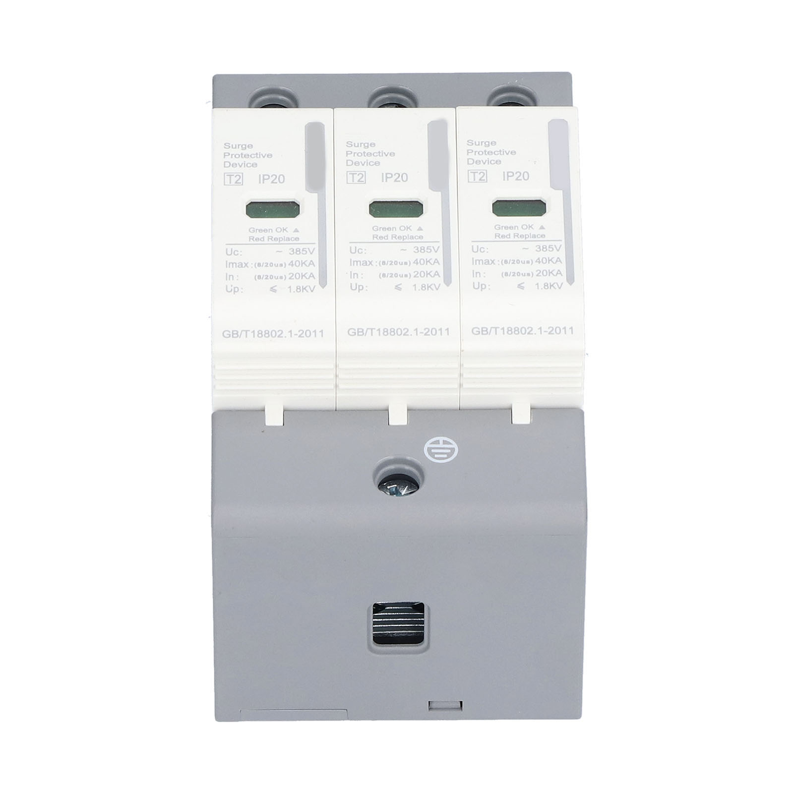 Parafoudre Berm, Dispositif De Protection Contre Les Surtensions (spd), Protecteur De Circuit Électrique 220 V/380 V, 3p40ka