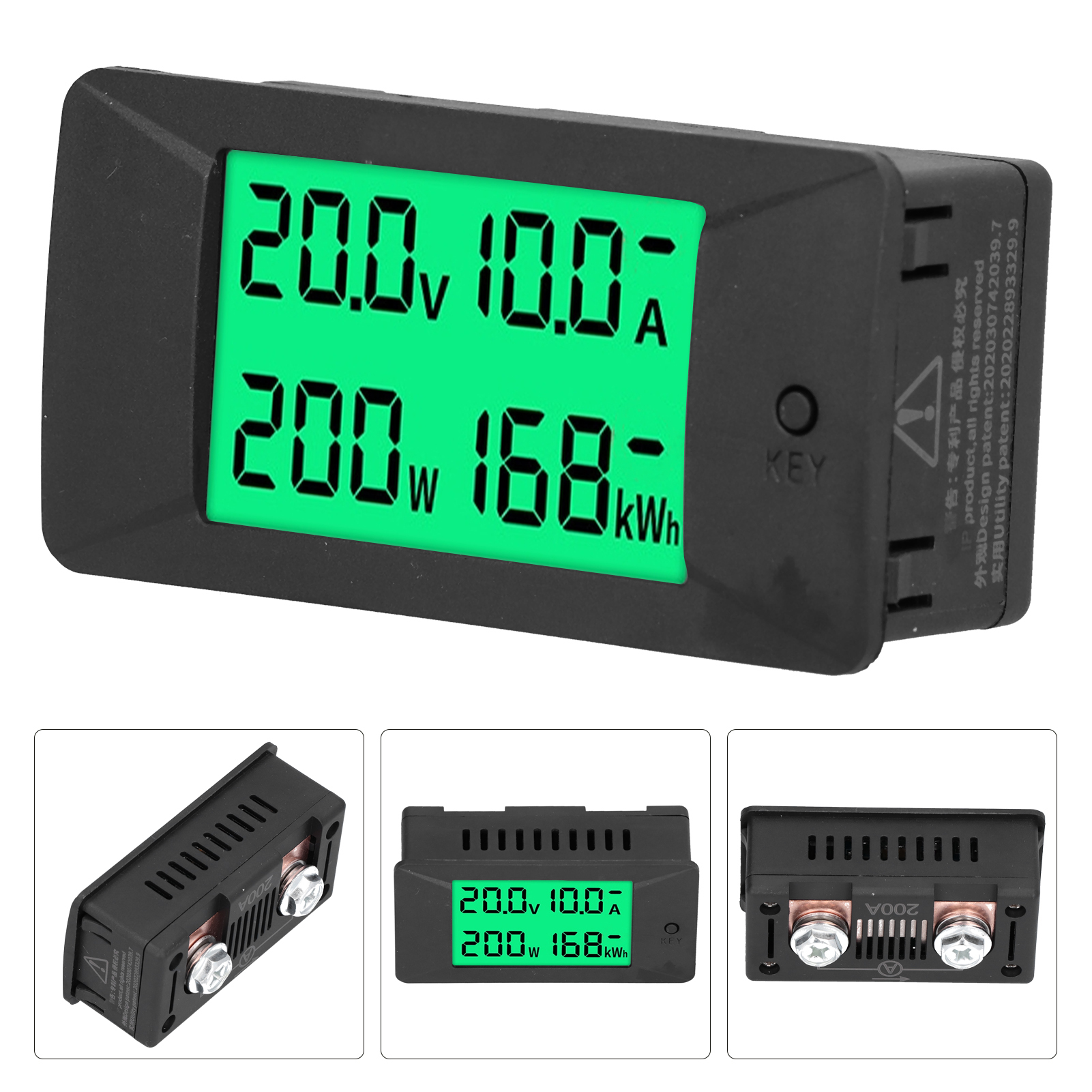 Compteur D'Énergie À Affichage Numérique Lcd, Moniteur De Tension, De Courant Et De Consommation Électrique, 5-12 V Cc, Pzem-025