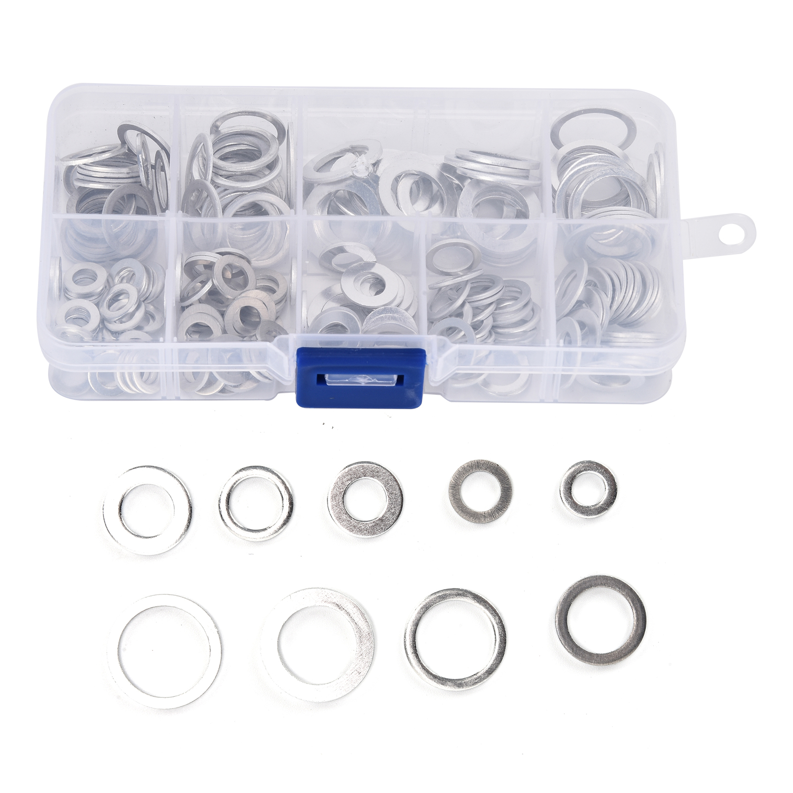 Kit D'Accessoires De Maintenance Comprenant 200 Rondelles Plates En Aluminium Résistant Aux Hautes Températures