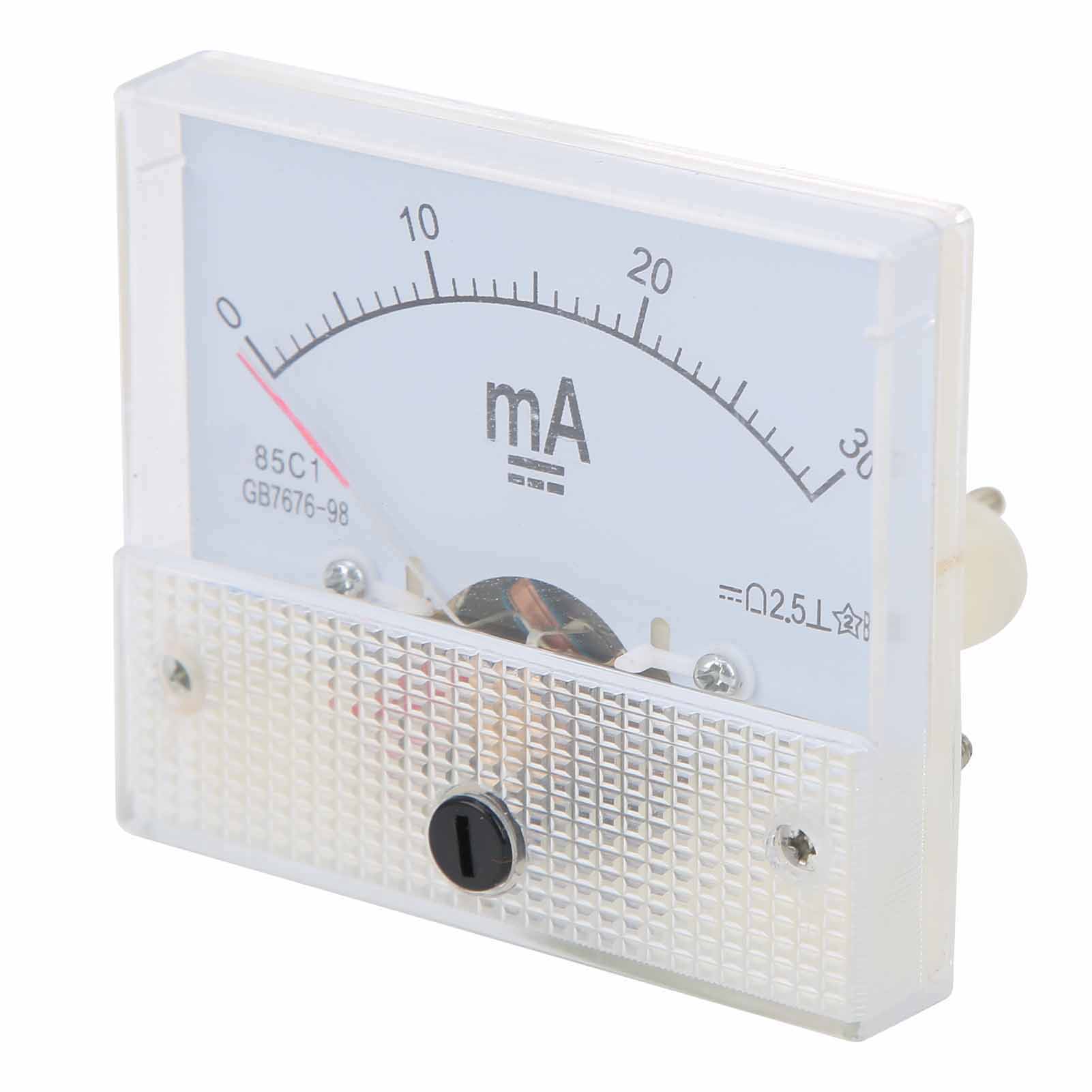 Ampèremètre Cc 85c1 0-30 Ma À Aiguille, Instrument De Mesure De Courant