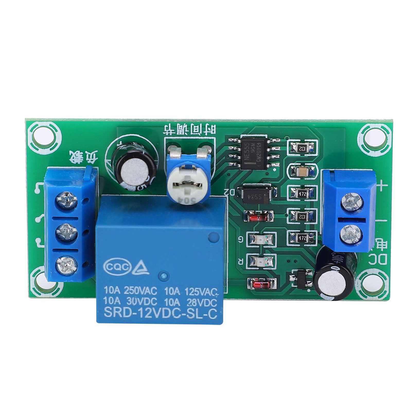 Module De Relais Temporisé Ne555, Circuit Imprimé De Déconnexion Temporisée 12 V Cc Pour Électronique Automobile