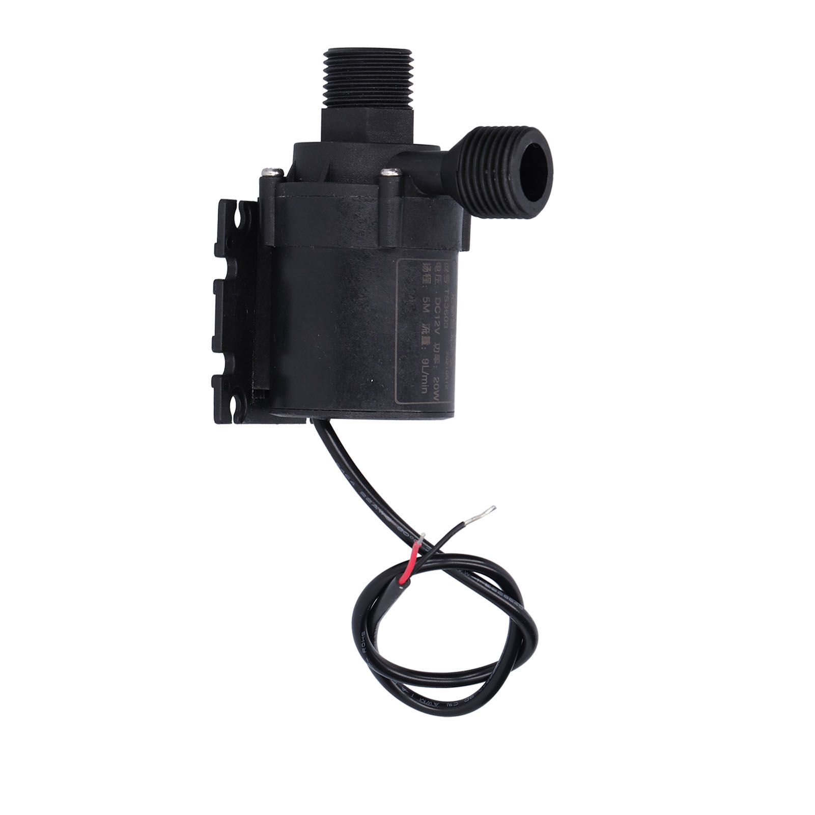 Pompe De Surpression 12 V Cc, Pompe Miniature Submersible À Circulation, Durable, Avec Vis G1/2, Pour Fontaine