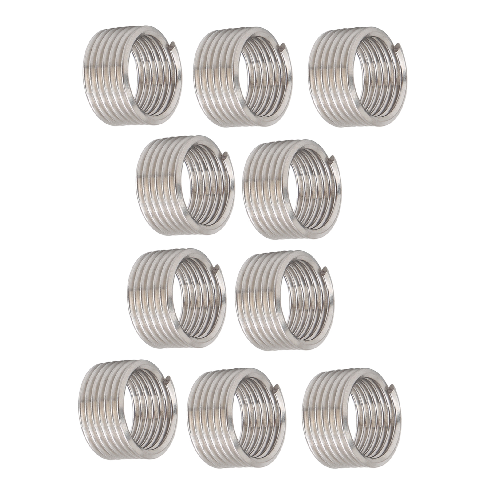 Lot De 10 Inserts De Réparation De Filetage, Manchons De Protection Pour Fil D'Acier, Accessoires De Quincaillerie M18 X 21d
