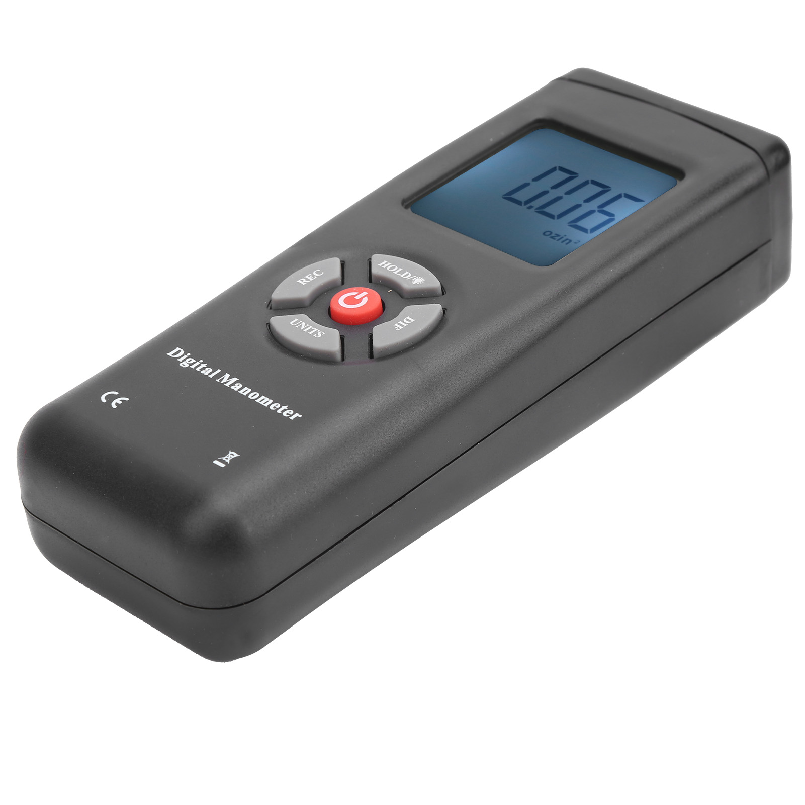 Manomètre Numérique Tl101, Indicateur De Pression D'Air Différentielle (+5 Psi)
