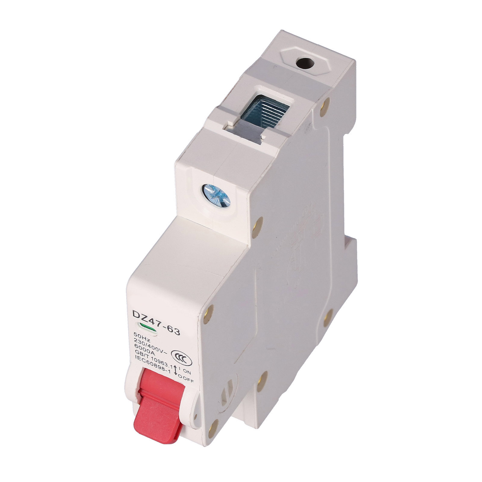 Disjoncteur Monophasé (1p) Mini Interrupteur À Air Mcb, Accessoire De Protection Contre Les Surcharges Et Les Courts-circuits Pour Usage Domestique 16 A