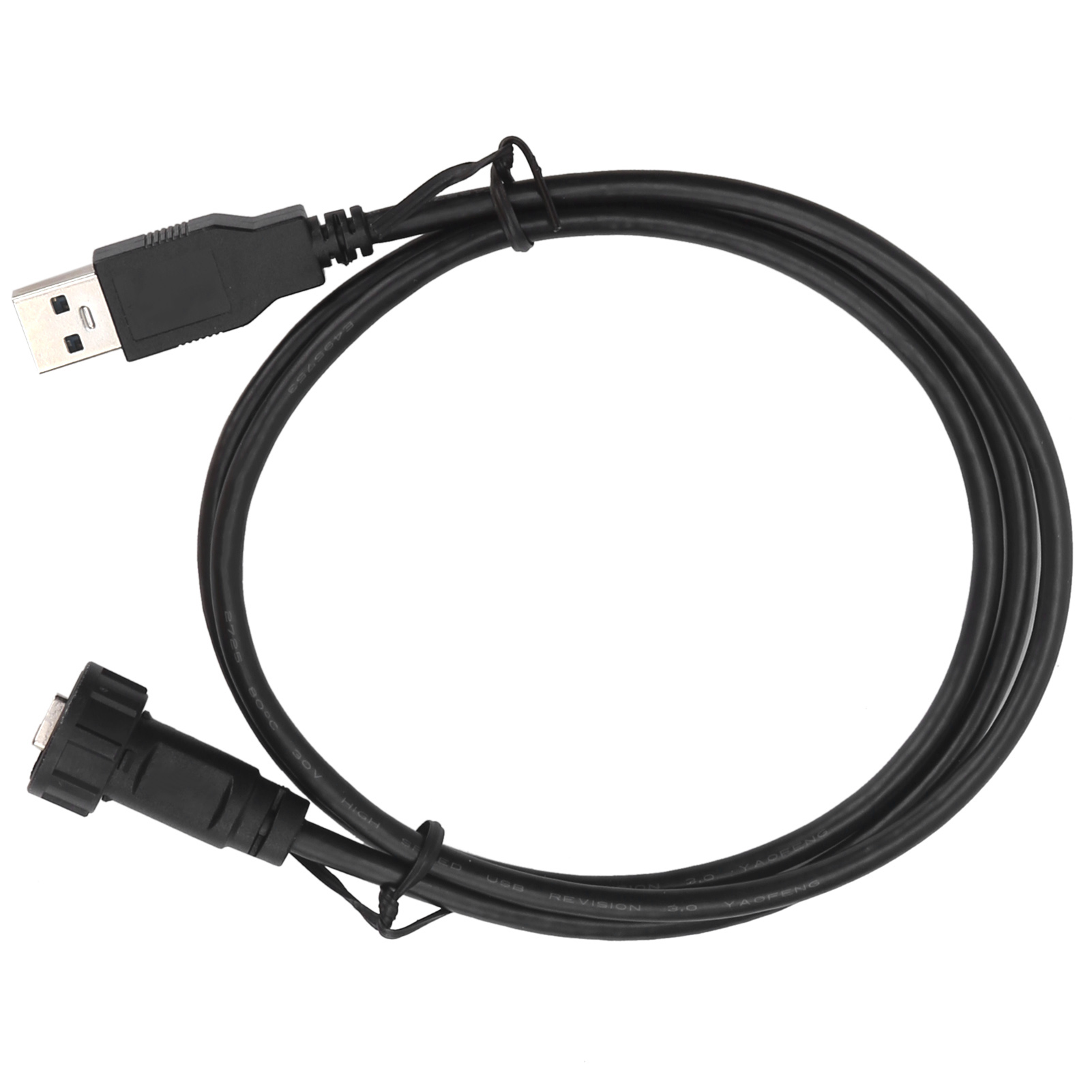 Connecteur Usb Étanche Ip67 Typec Mâle Usb3.0 Mâle Avec Câble E10tpctam/u3am (0,5 Mètre)