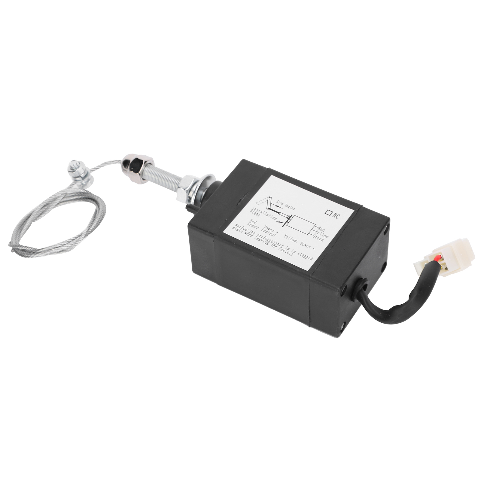 Électrovanne De Moteur Diesel En Plastique, Normalement Ouverte, Interrupteur De Commande D'Arrêt, 24 V Cc, Xhqpt
