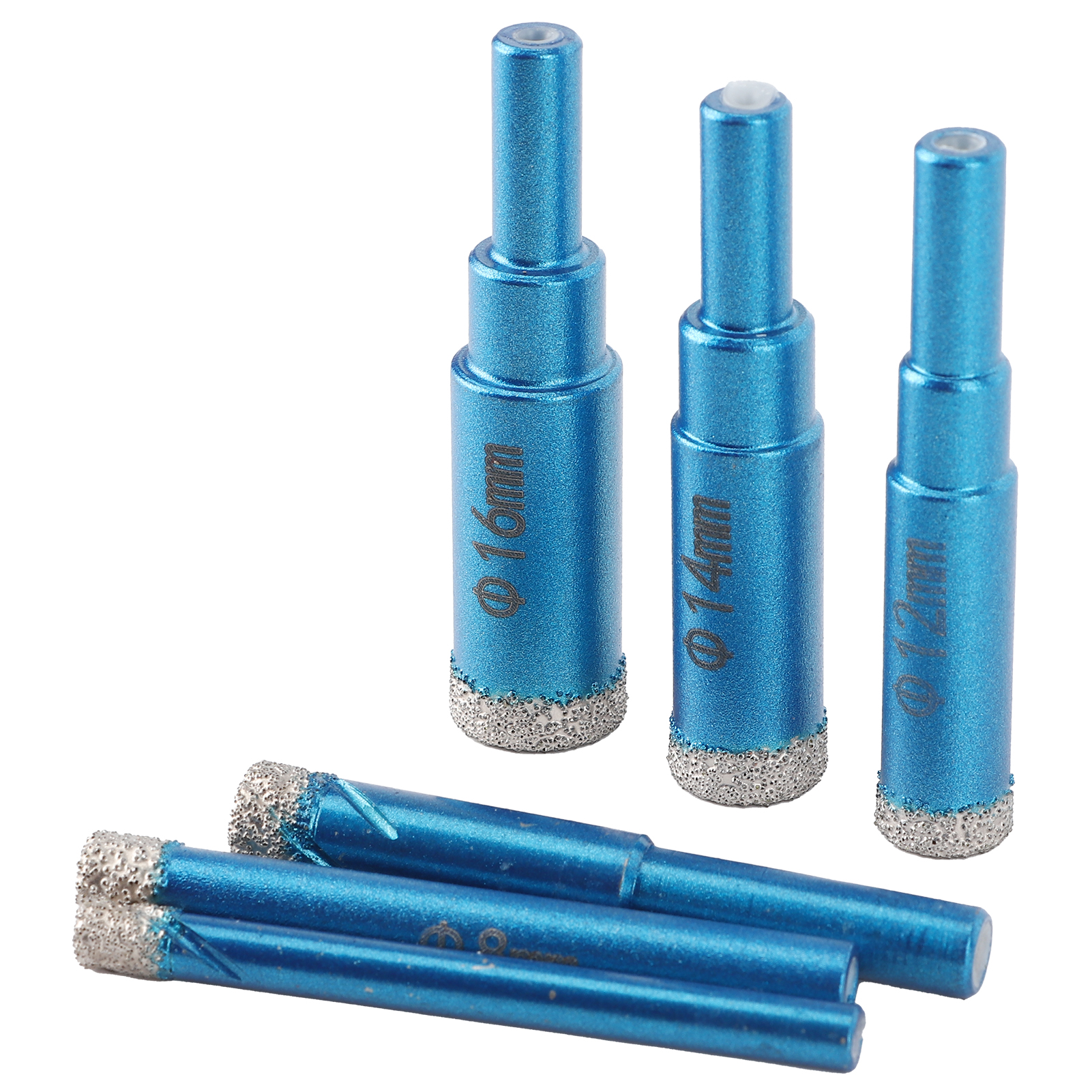 Lot De 6 Forets Diamantés Professionnels Pour Percer Le Marbre - Fournitures Industrielles