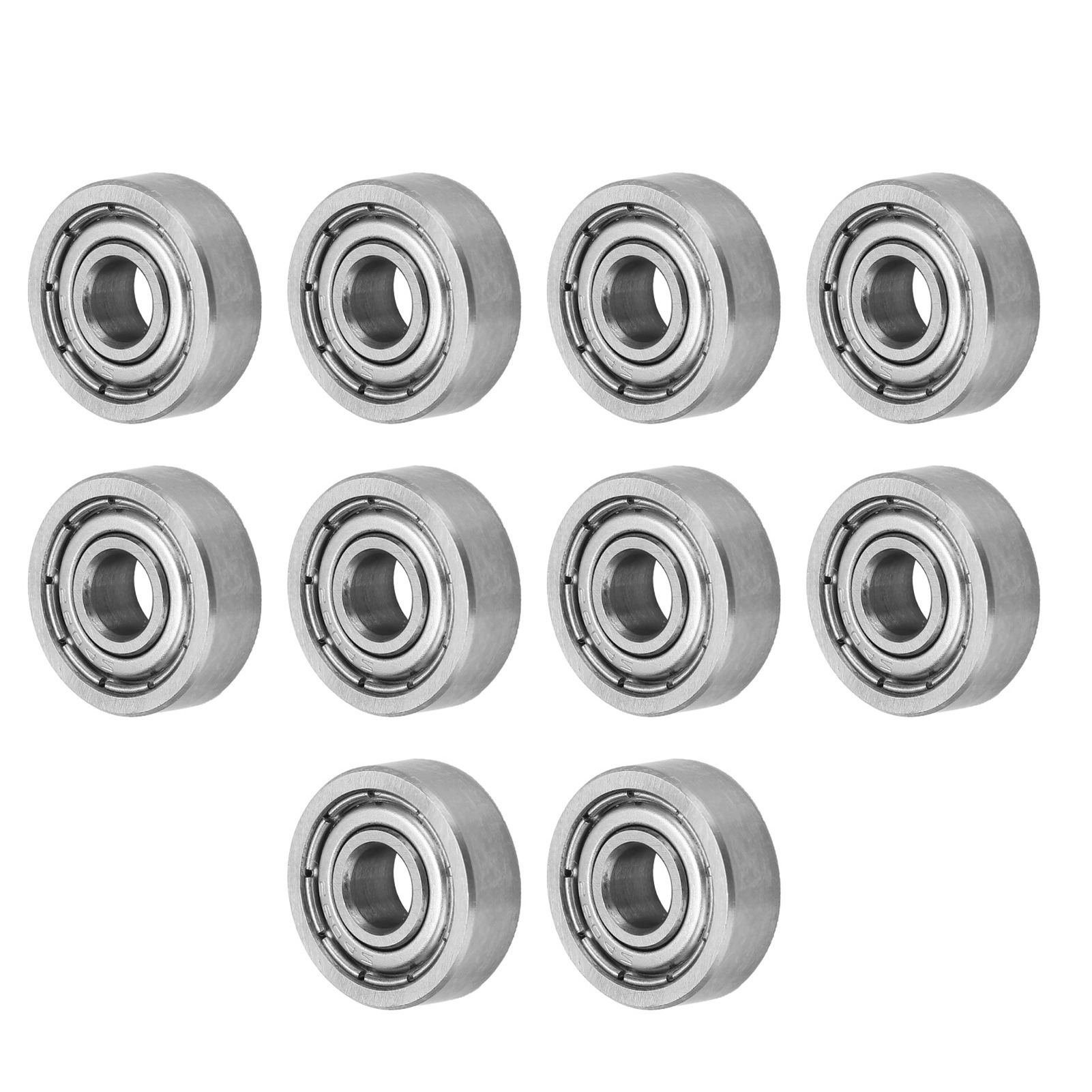 Lot De 10 Roulements Miniatures En Acier Inoxydable À Une Rangée, Accessoires Mécaniques S604z