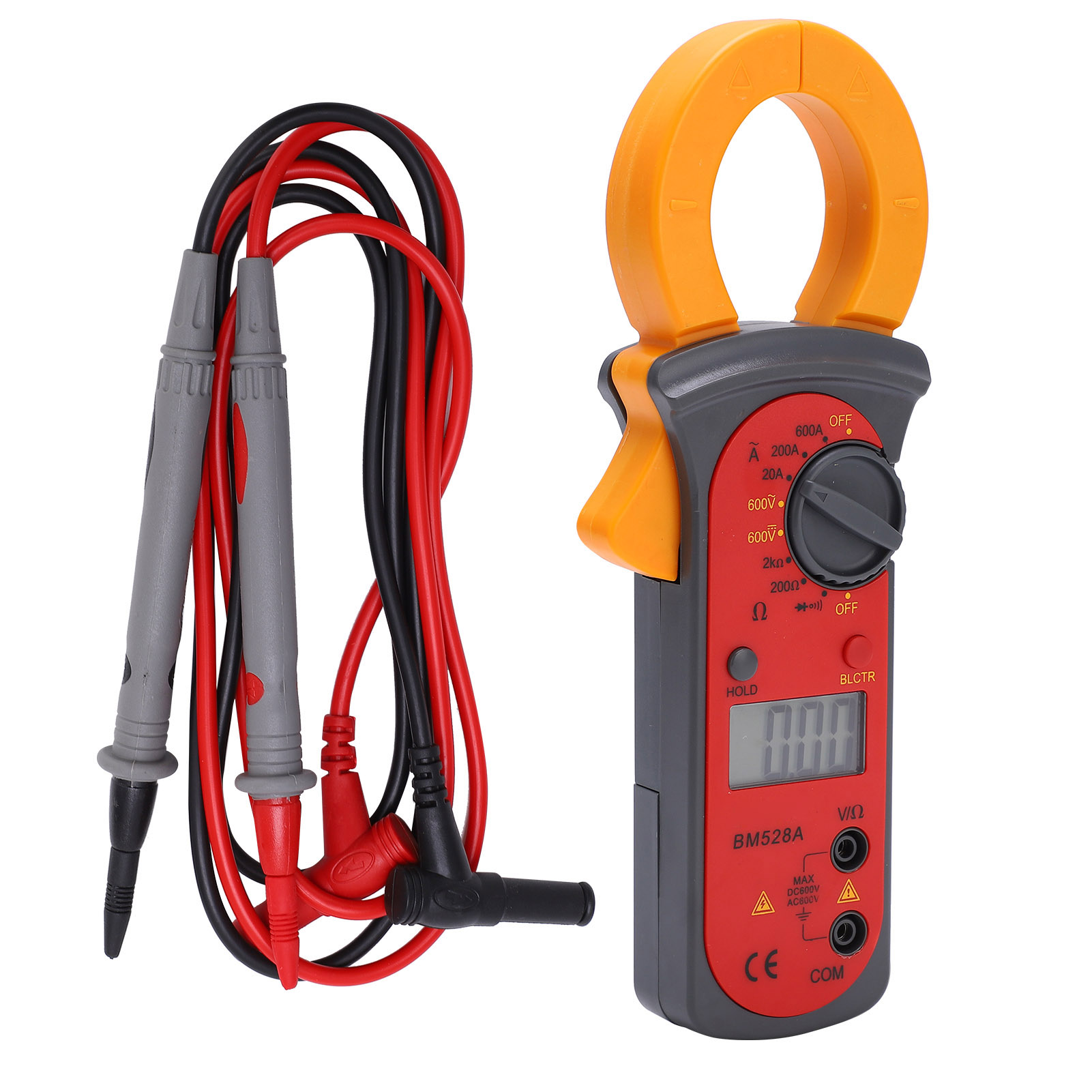 Pince Ampèremétrique Numérique Bm528a 600a 600v, Multimètre Lcd