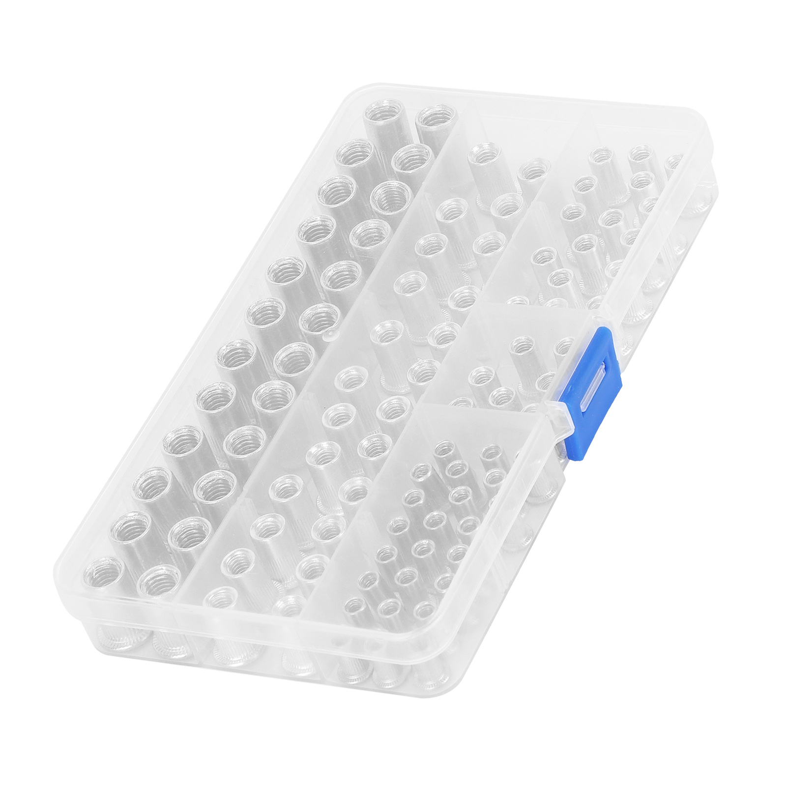 100 Écrous À Sertir M4 M5 M6 M8 En Aluminium À Tête Plate - Outils De Quincaillerie