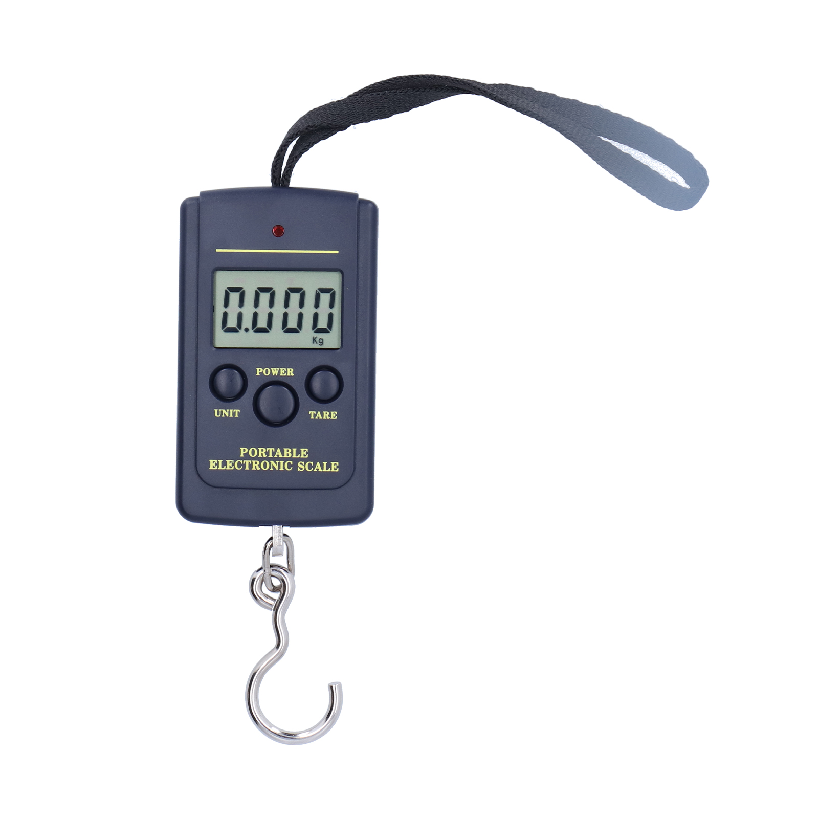 Balance Électronique Portable Mini Square 40 Kg 10 G Avec Crochet De Suspension Wha01l