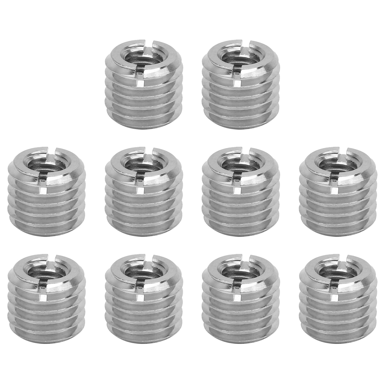 Lot De 10 Inserts Filetés Réducteurs Pour Écrous, Outil De Réparation, Visserie Mâle/femelle En Acier Inoxydable