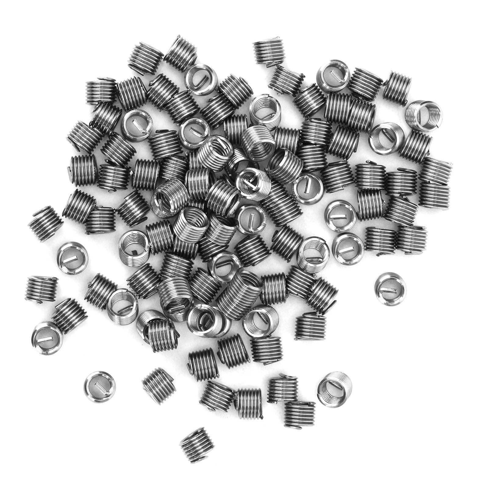 Lot De 100 Inserts Filetés Mâles Et Femelles Réducteurs Pour Écrous, Outil De Réparation, Fixation En Acier Inoxydable M4x0,71,5d