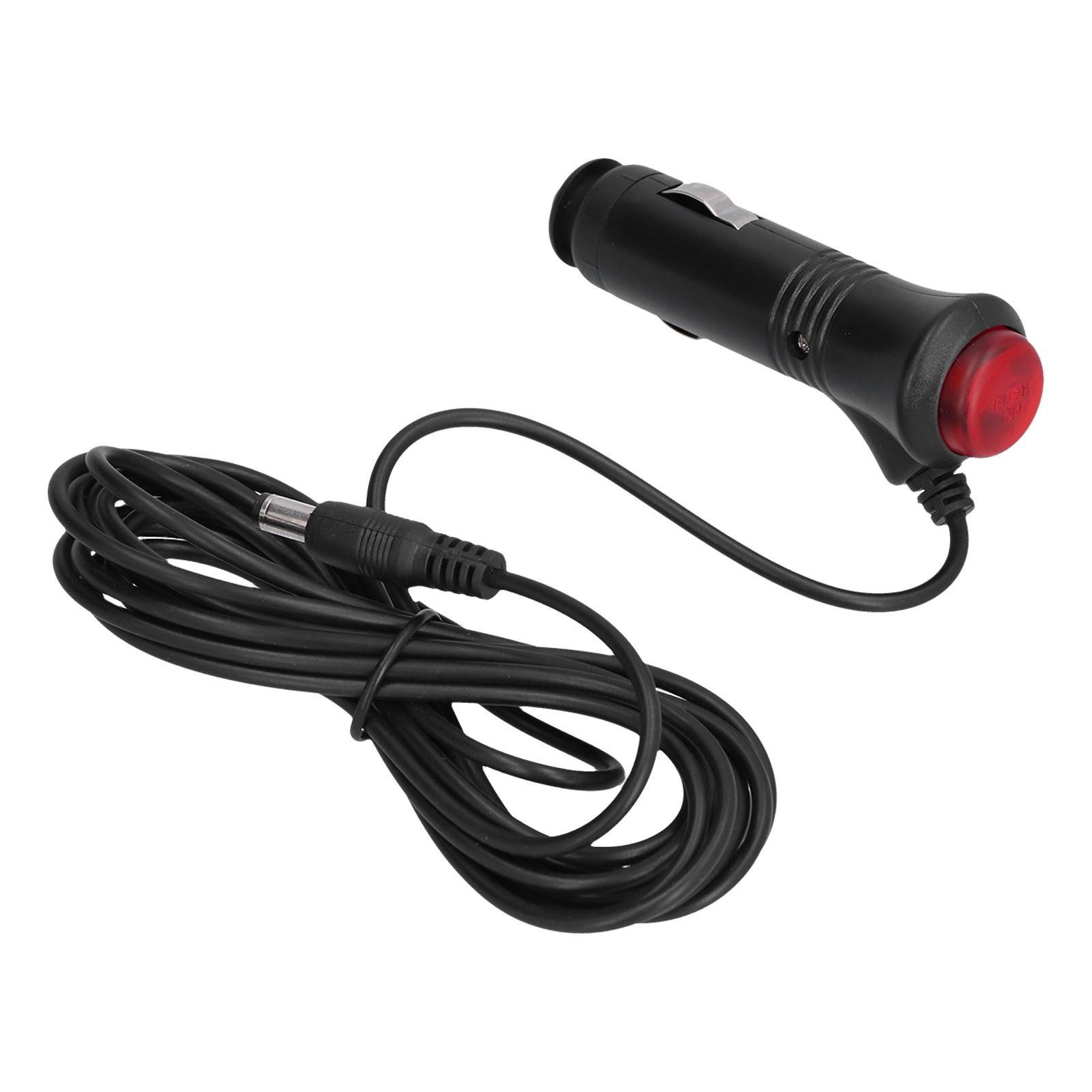 Adaptateur Allume-cigare Pour Voiture Avec Bouton-poussoir