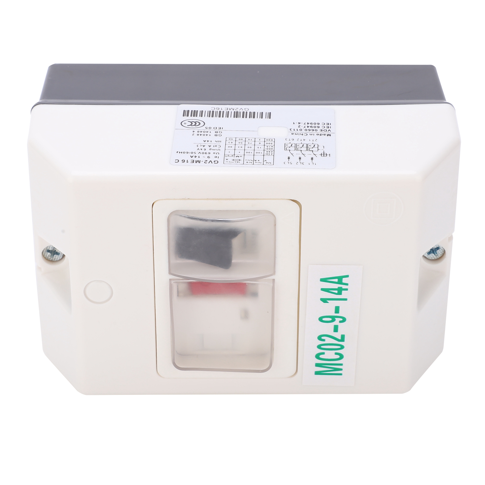 Interrupteur De Protection Moteur, Disjoncteur Étanche, Remplacement Mc02-9-14a 220 V/380 V