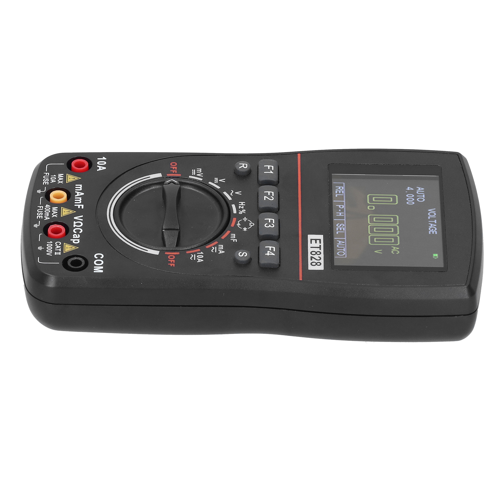 Et828 Multimètre Oscilloscope Portable 2 En 1 Avec Fréquence D'Échantillonnage De 1 Mhz Et 2,5 Msps