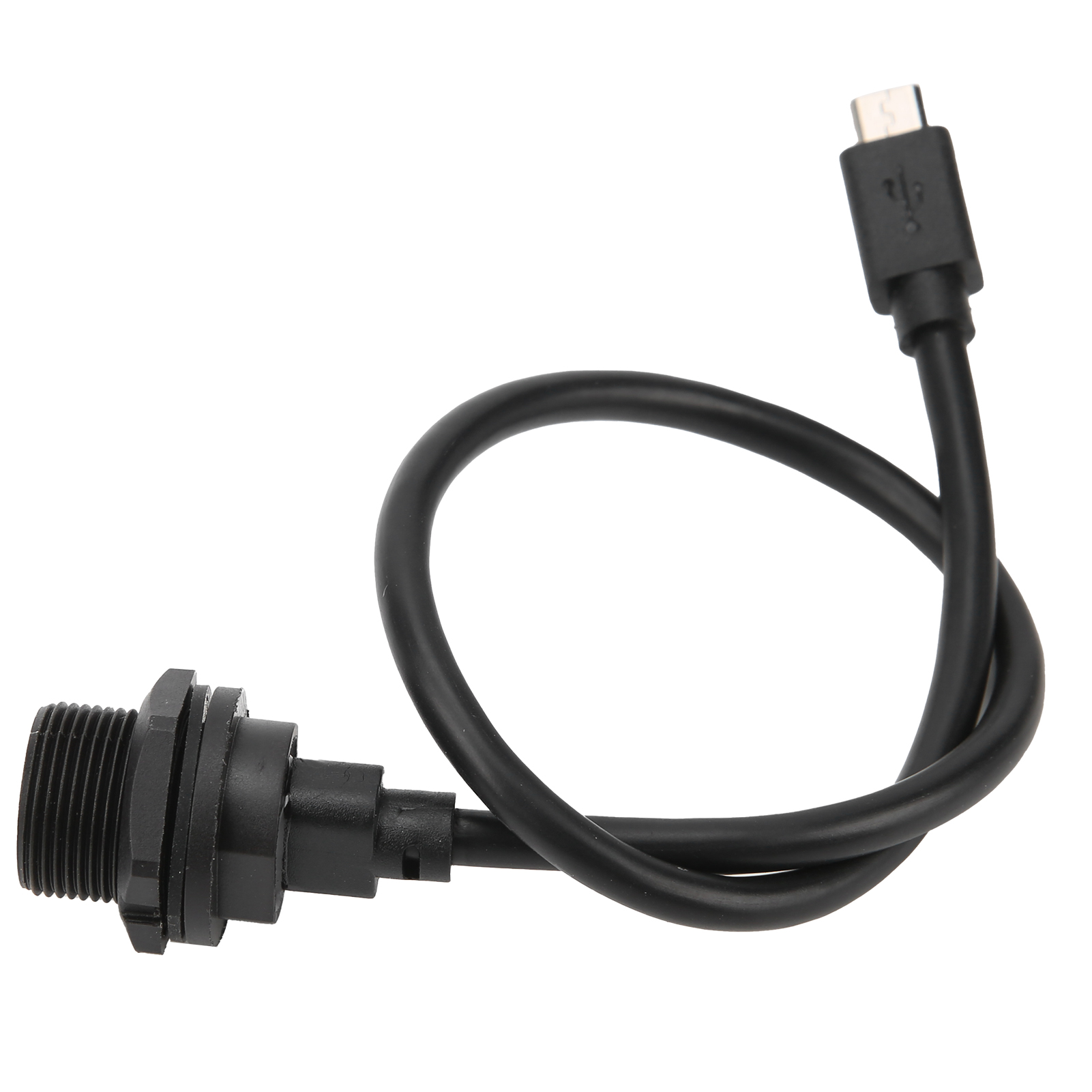 Connecteur Usb Étanche Ip67 Micro Usb Femelle Mâle Avec Prise De Câble E10mctff/mcam (1 Mètre)