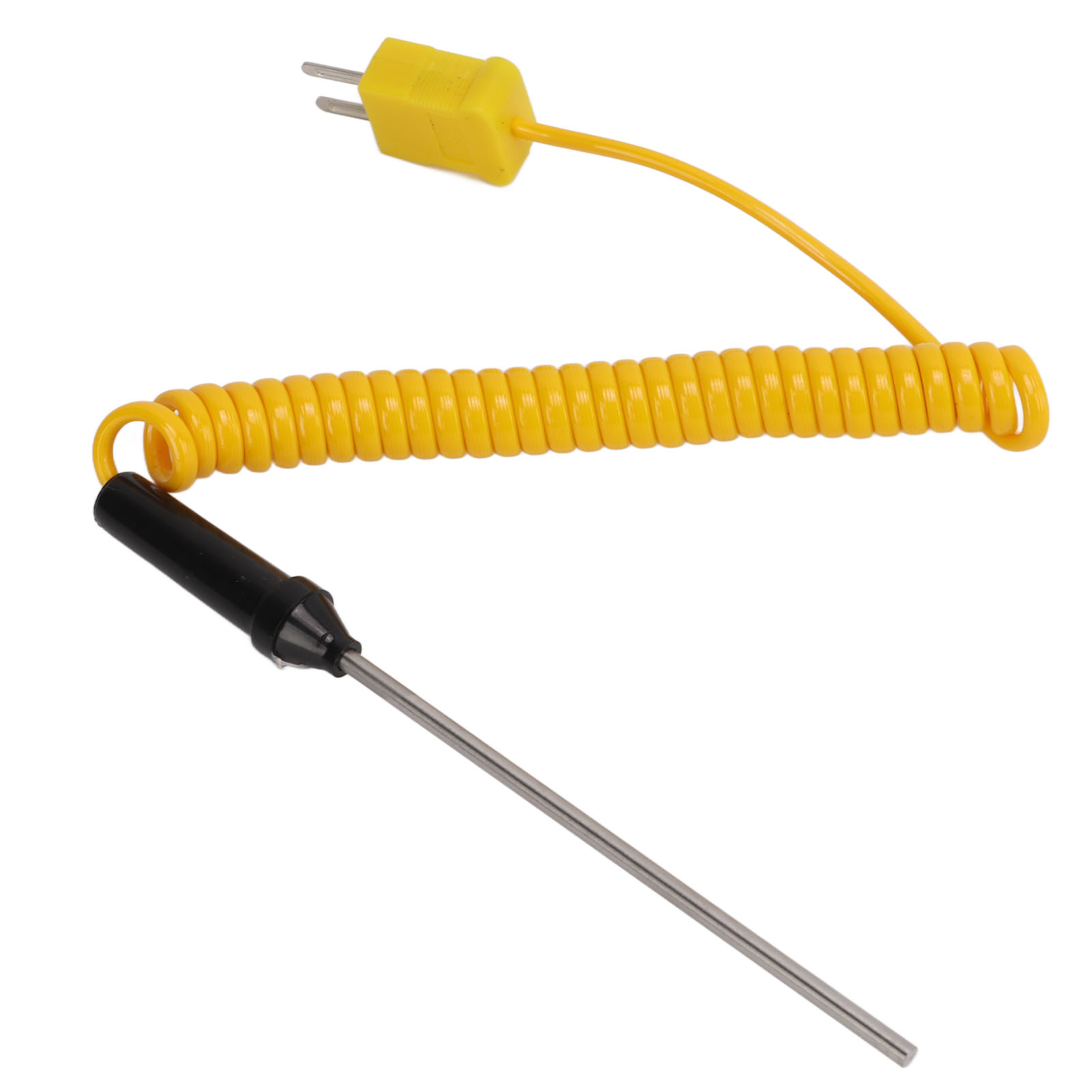 Thermocouple De Type K En Acier Résistant À La Chaleur Avec Poignée Isolée. Haute Précision Et Réponse Rapide Pour La Mesure De Température. Sonde De Température Thermocouple.