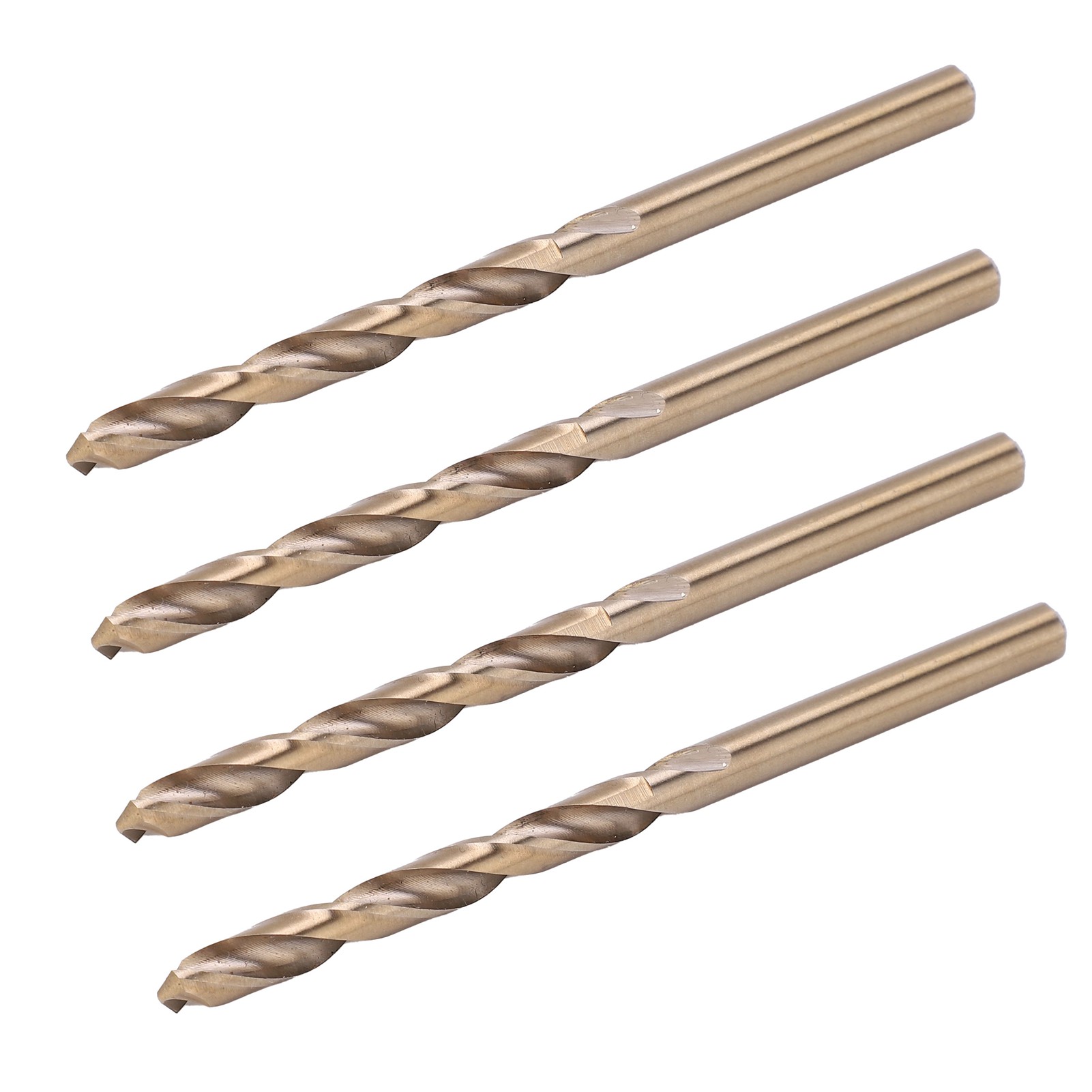 Lot De 10 Forets Hélicoïdaux Hss À Queue Droite Pour Acier, Outils Et Accessoires De Quincaillerie Métallique, 5,0 Mm