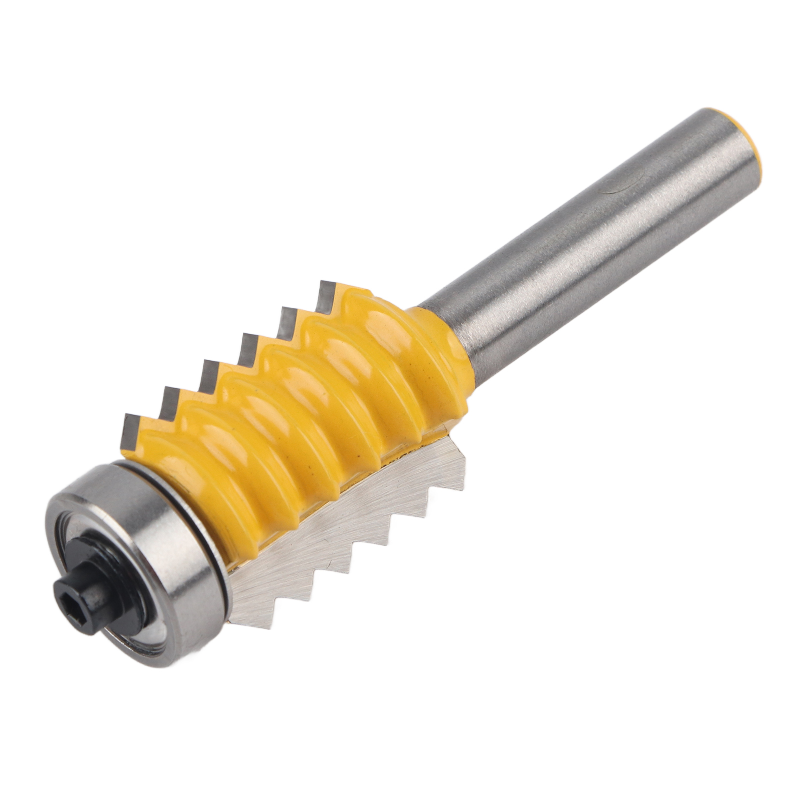 Fraise À Tenonner À Entures Multiples, Outil De Fraisage Pour Colle, Tenonneuse En V En Acier 45, Queue De 8 Mm, Diamètre 24 Mm