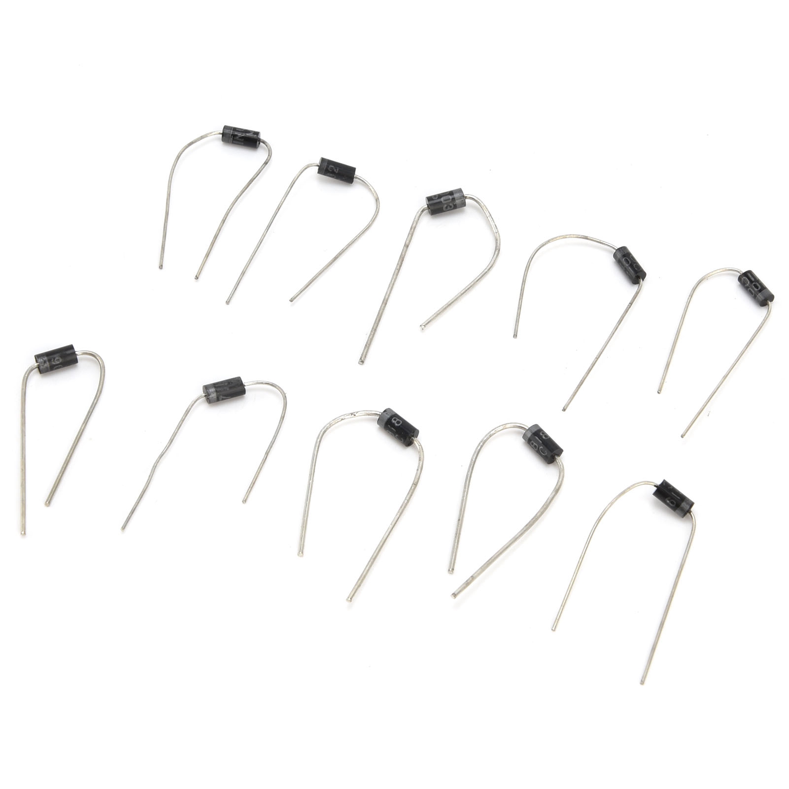 Kit De 100 Diodes Redresseuses Assorties 1n4001-1n5819 - Composants Électroniques - Fournitures Industrielles