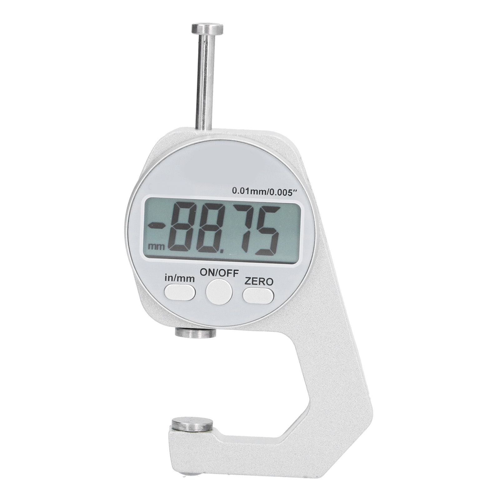 Jauge D'Épaisseur Numérique Lcd, Grand Format, Faible Consommation D'Énergie, Pratique, Robuste Et Durable, Mesure D'Épaisseur Électronique 0-10 Mm