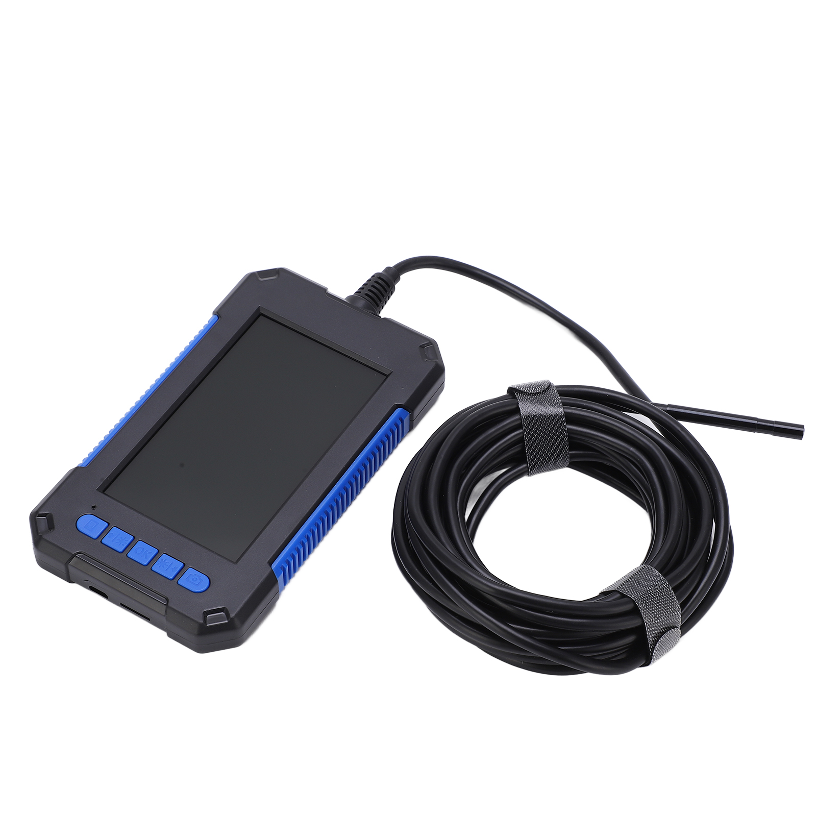 Endoscope Industriel Hd P40 5,5 Mm Avec Écran 4,3 Pouces, Étanche, Pour La Maintenance Des Systèmes De Drainage Électrique, Bleu, Portée 10 M / 32,8 Pieds