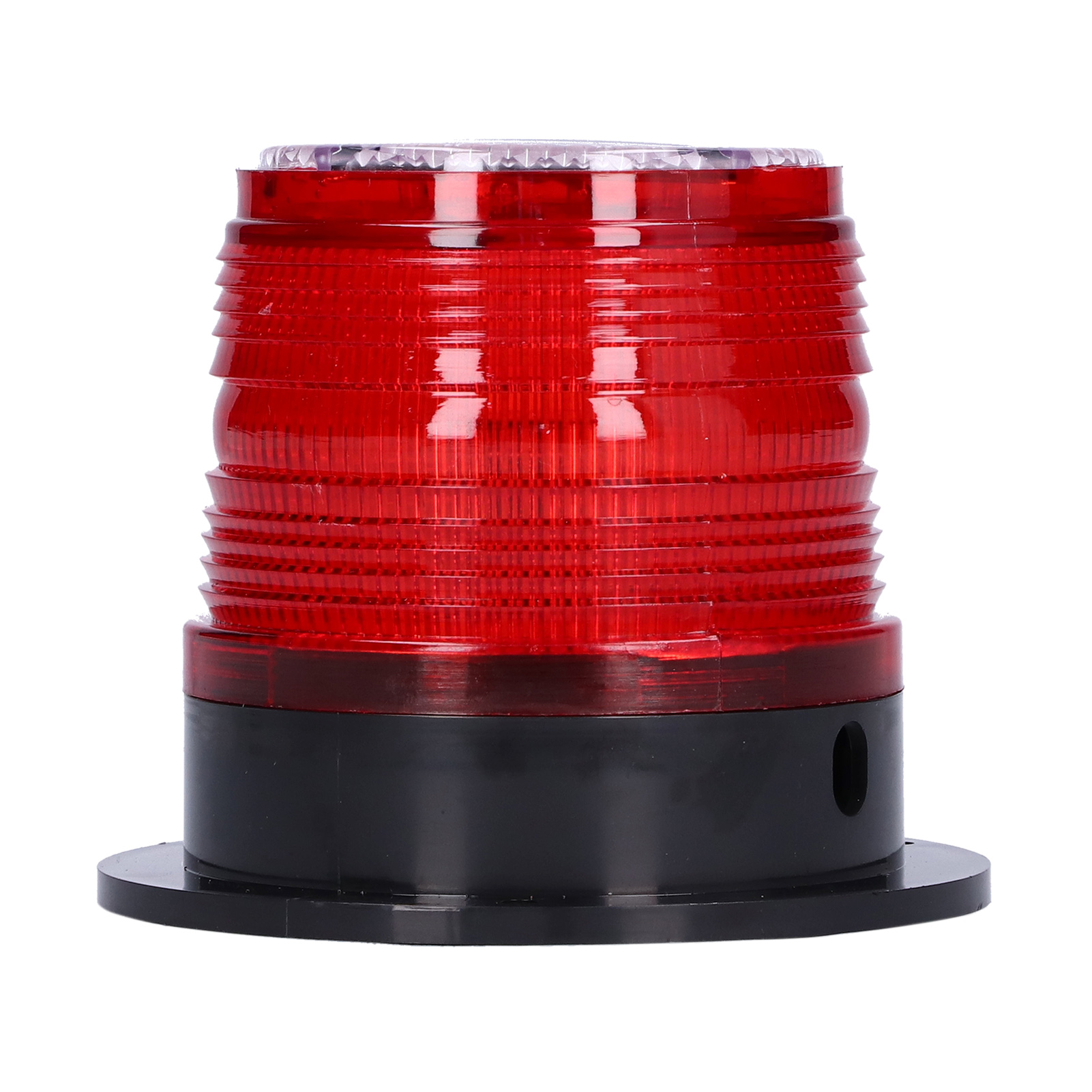 Lampe De Signalisation Solaire Led Rouge Clignotante Magnétique Pour La Sécurité Routière (5 V)