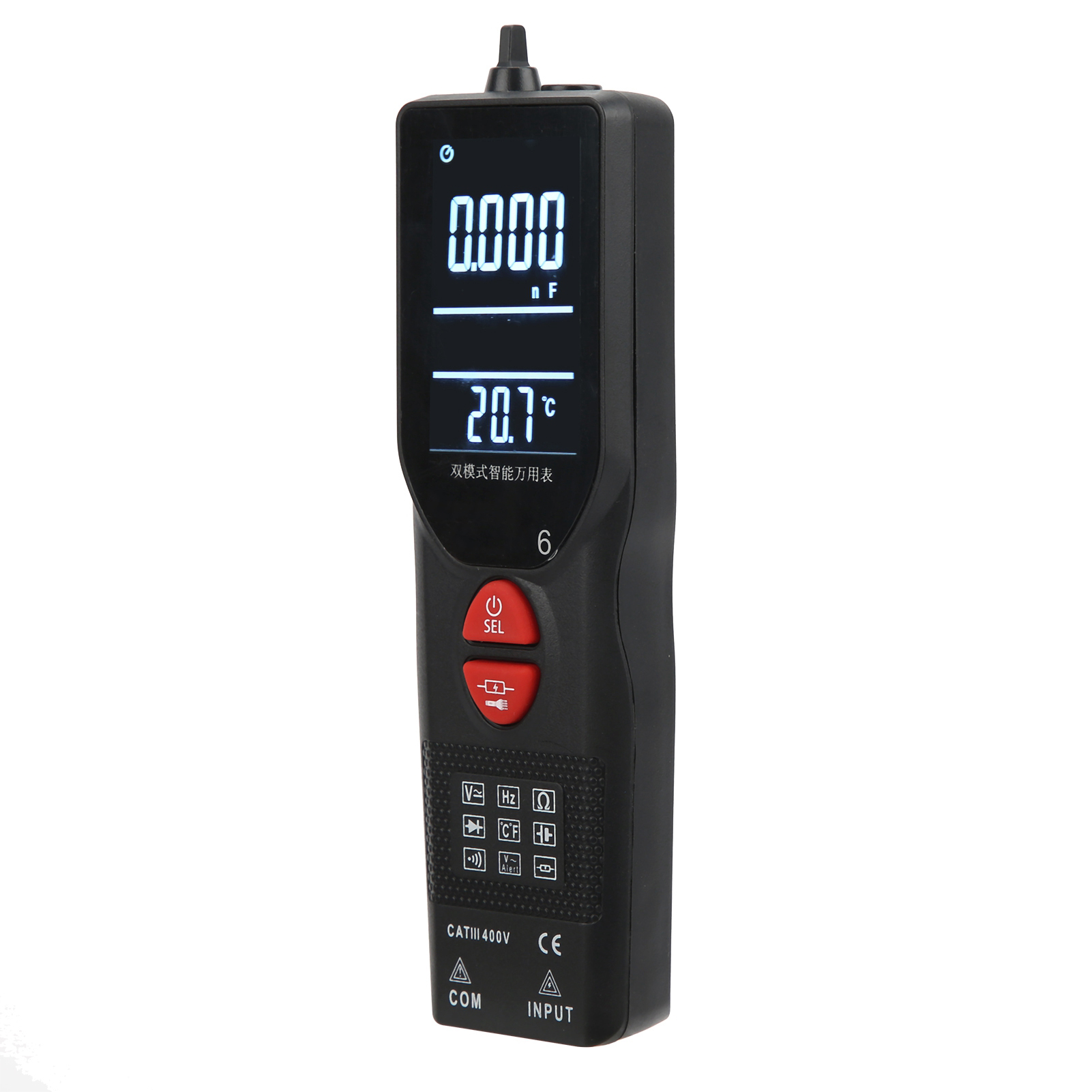 Multimètre Intelligent Portable Multifonction À Double Mode, Détecteur De Tension Cc/ca Numérique