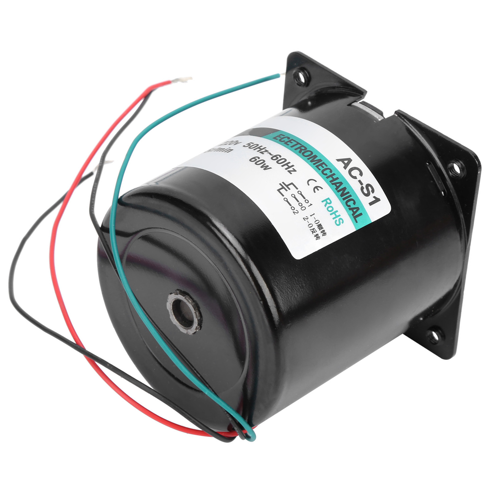 Moteur Synchrone À Courant Alternatif, Arbre Excentrique, Aimant Permanent, Basse Vitesse, Forte Torsion, 60 W, Xd80ktyz5 Tr/min, 220 V Ca