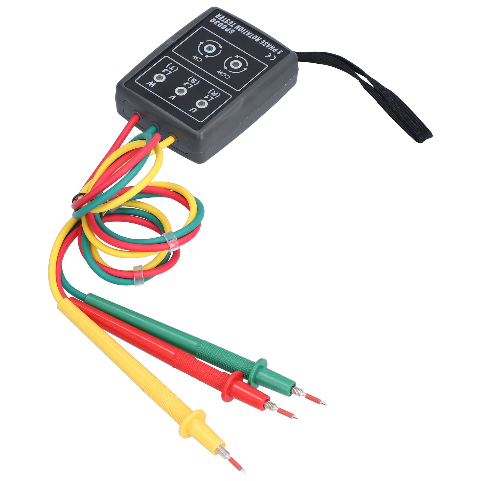 Sp8030 Compteur De Rotation Triphasé Haute Précision, Portable, Industriel, Séquenceur De Phase Ca 60-600 V