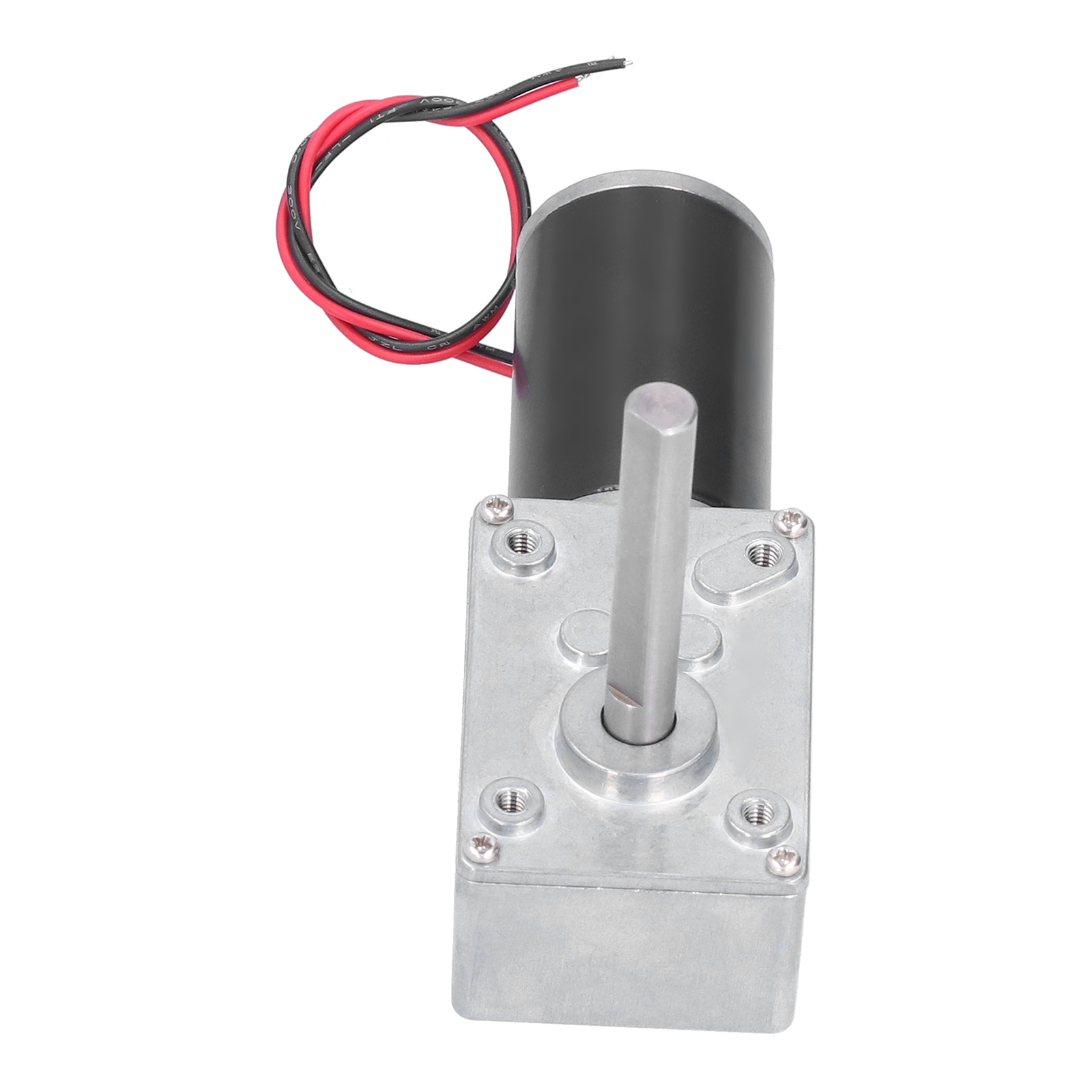 Moteur À Engrenage À Vis Sans Fin Cc Autobloquant Mini Réducteur De Vitesse Électrique 24 V Cc 16 Tr/min