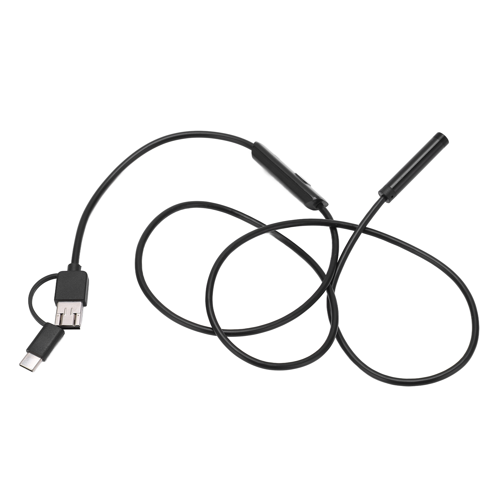 Endoscope An100-8 8 Mm 3 En 1, Étanche Ip67, 6 Led, Réglable, Pour Usage Industriel, Longueur 3,5 M / 11,5 Pi