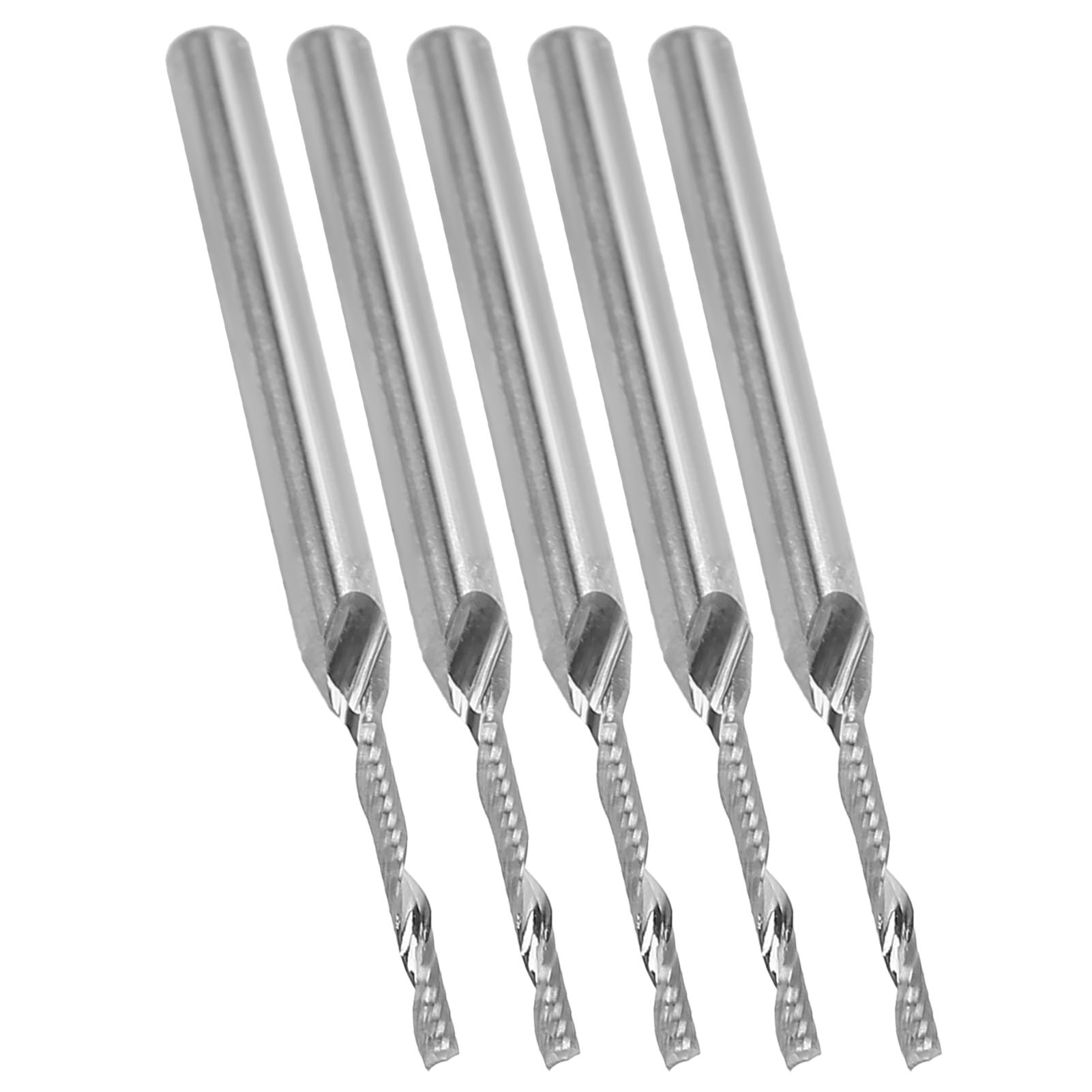 Lot De 5 Fraises À Spirale De 12 Mm Pour Défonceuse, Accessoires De Fraisage Et De Gravure.