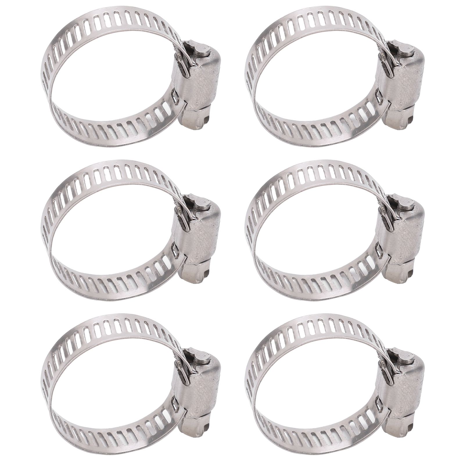 Lot De 20 Colliers De Serrage Pour Tuyaux D'Arrosage, Fixations En Acier Inoxydable 304, Fente Intérieure Et Hexagone Extérieur.