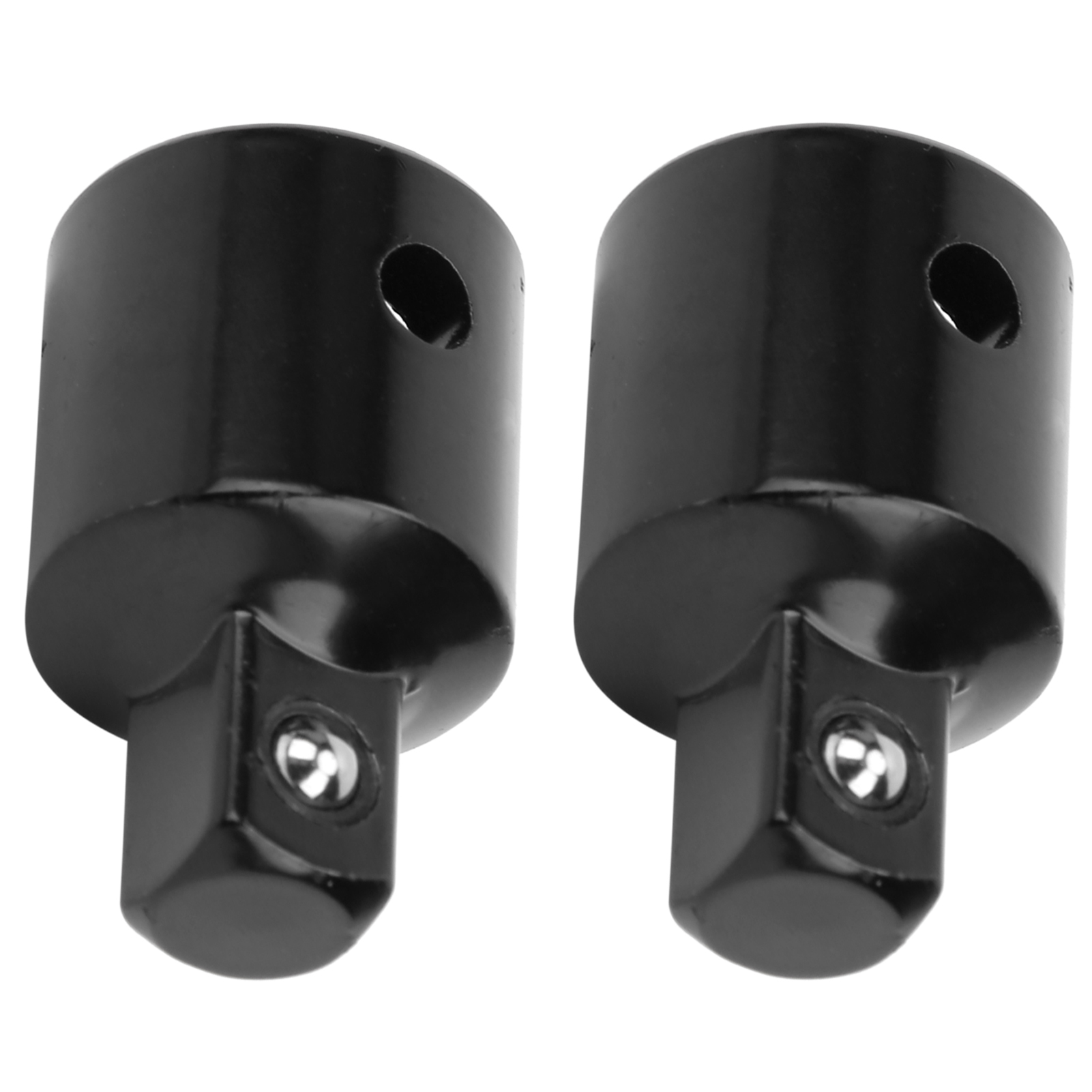 Adaptateur De Douille (2 Pièces) Pour Clé À Cliquet, Convertisseur En Acier À Haute Teneur En Carbone, 1/2" Vers 3/8".
