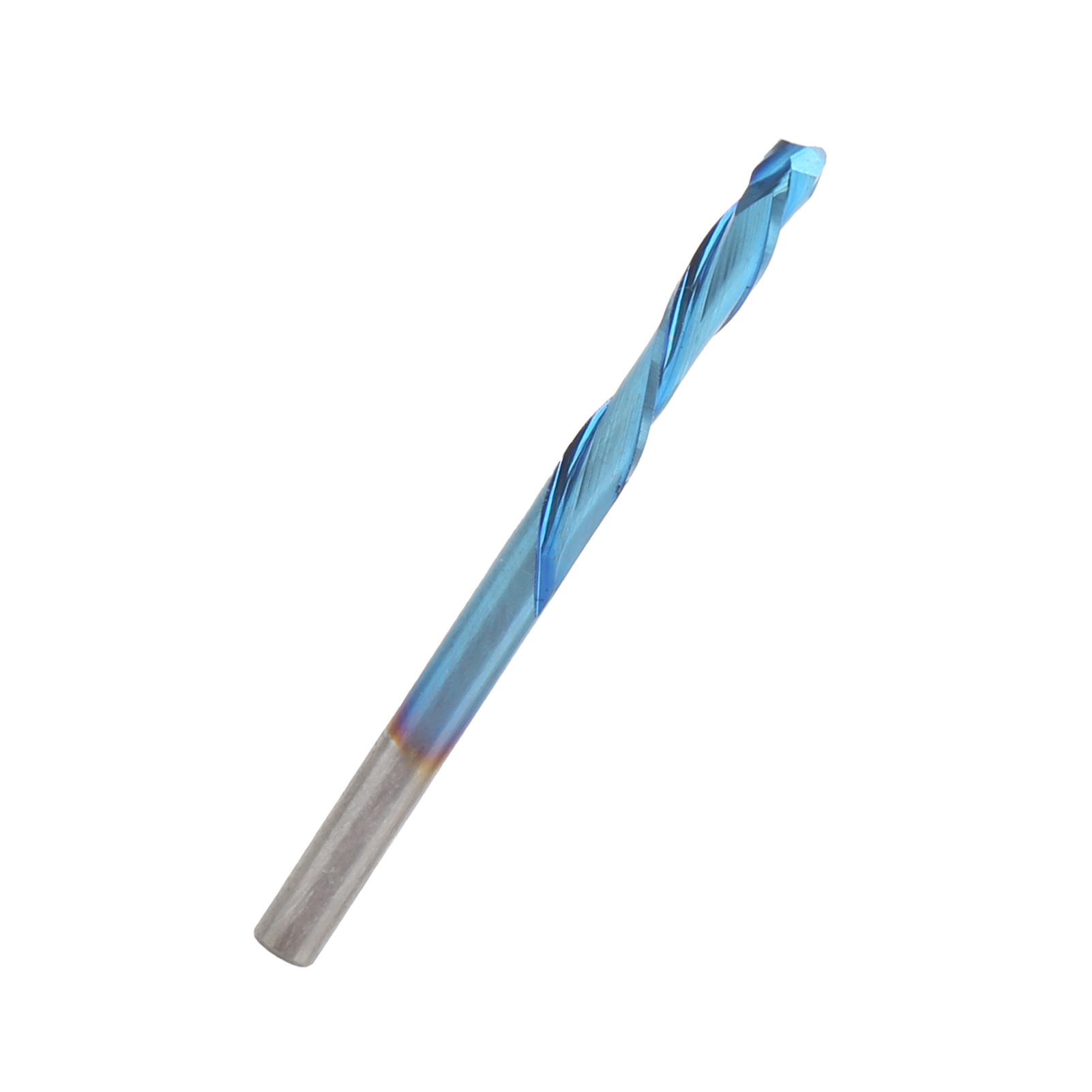 Lot De 5 Fraises À 2 Dents En Acier Au Tungstène Pour Gravure Cnc, 3,175 X 17 X 45 Mm