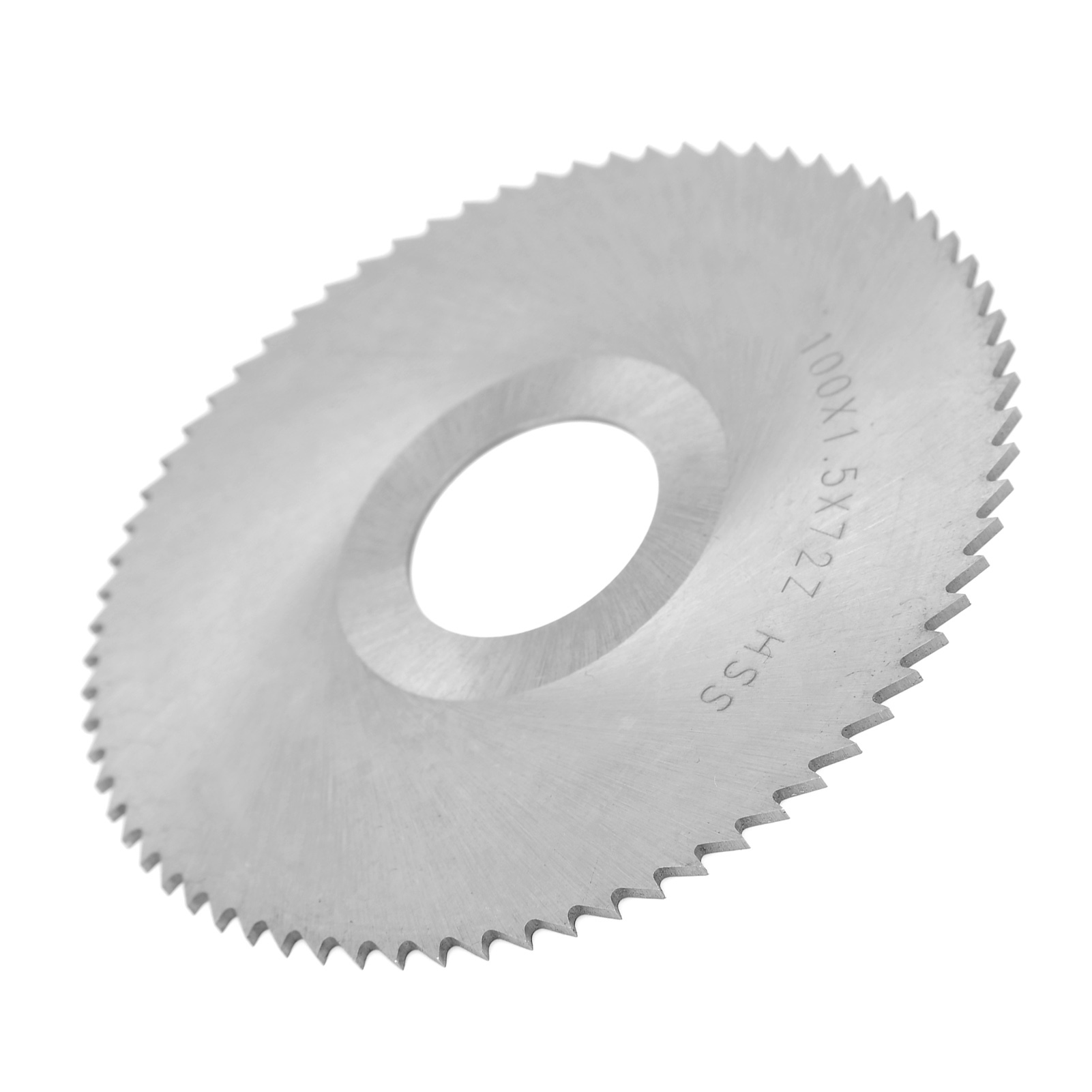Lame De Scie Circulaire À Disque, Lame De Coupe Haute Vitesse, Outil De Fraisage En Acier, 100 X 1,5 X 27 X 72 Dents