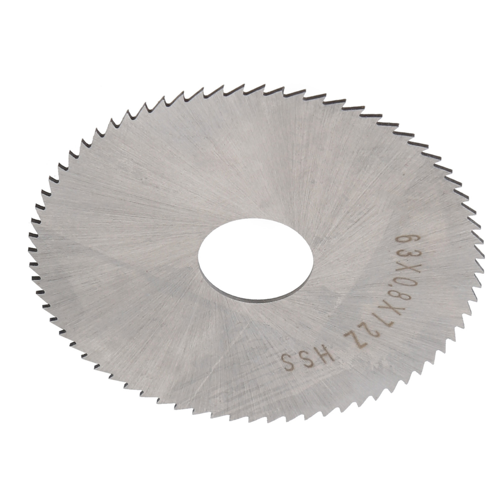 Lame De Scie Circulaire En Acier Rapide Pour Fournitures Industrielles 63 X 0,8 X 16 X 72 W6542