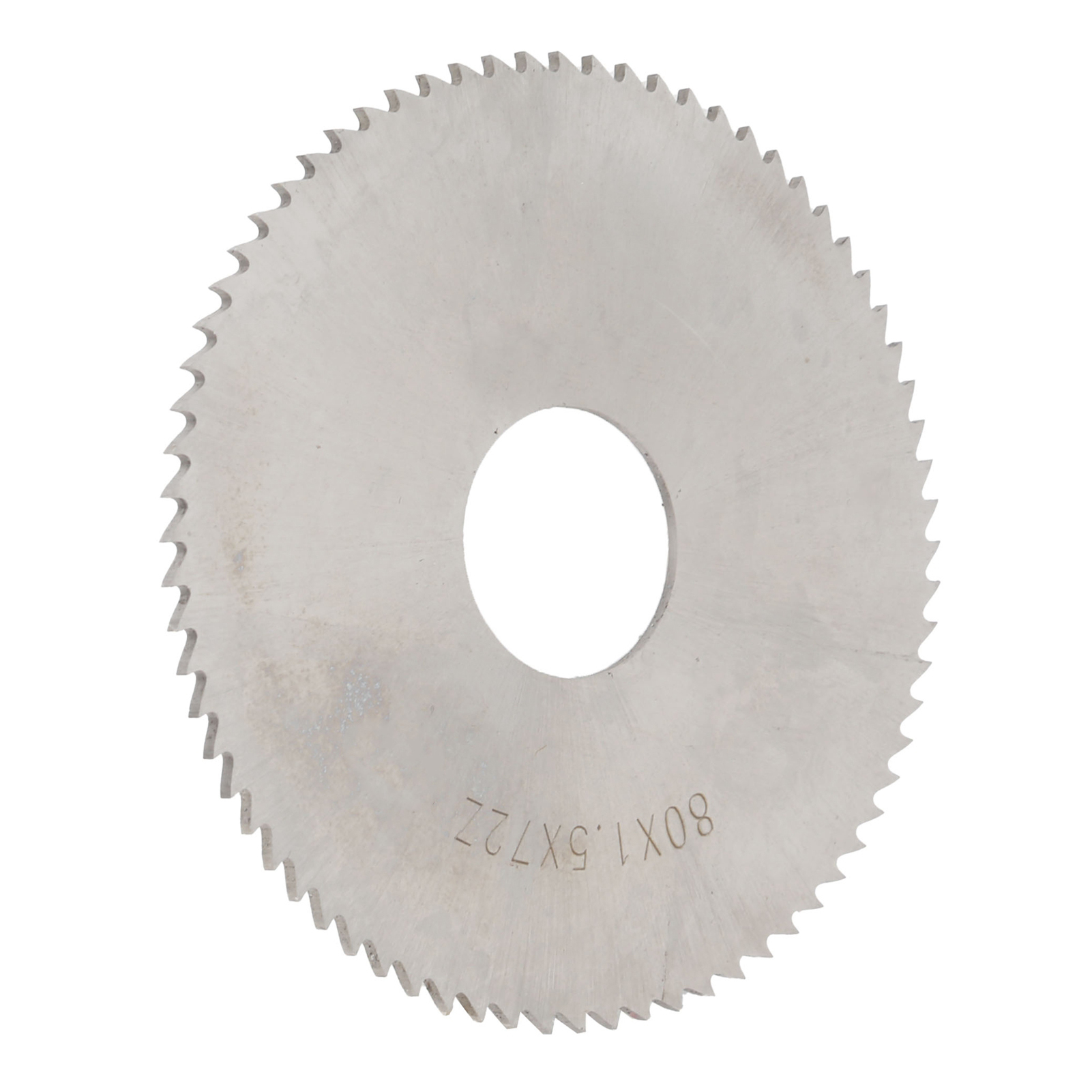 Lame De Scie Circulaire En Acier Rapide, Plaquette De Fraisage À 72 Dents, Disque De Coupe 80 X 1,5 Mm