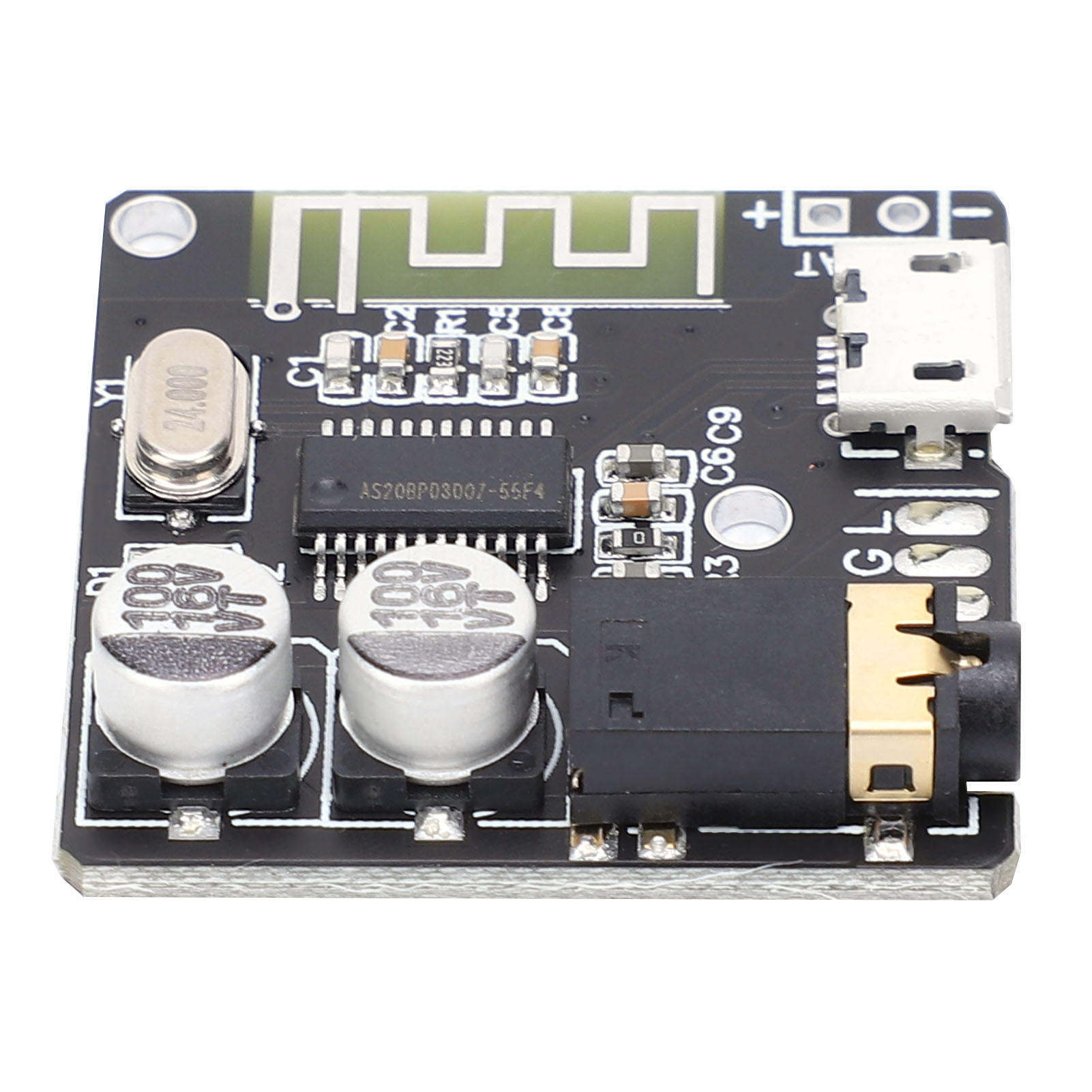Module De Conversion Pour Récepteur Bluetooth 5.0, Haut-parleur Double Canal Et Amplificateur Audio