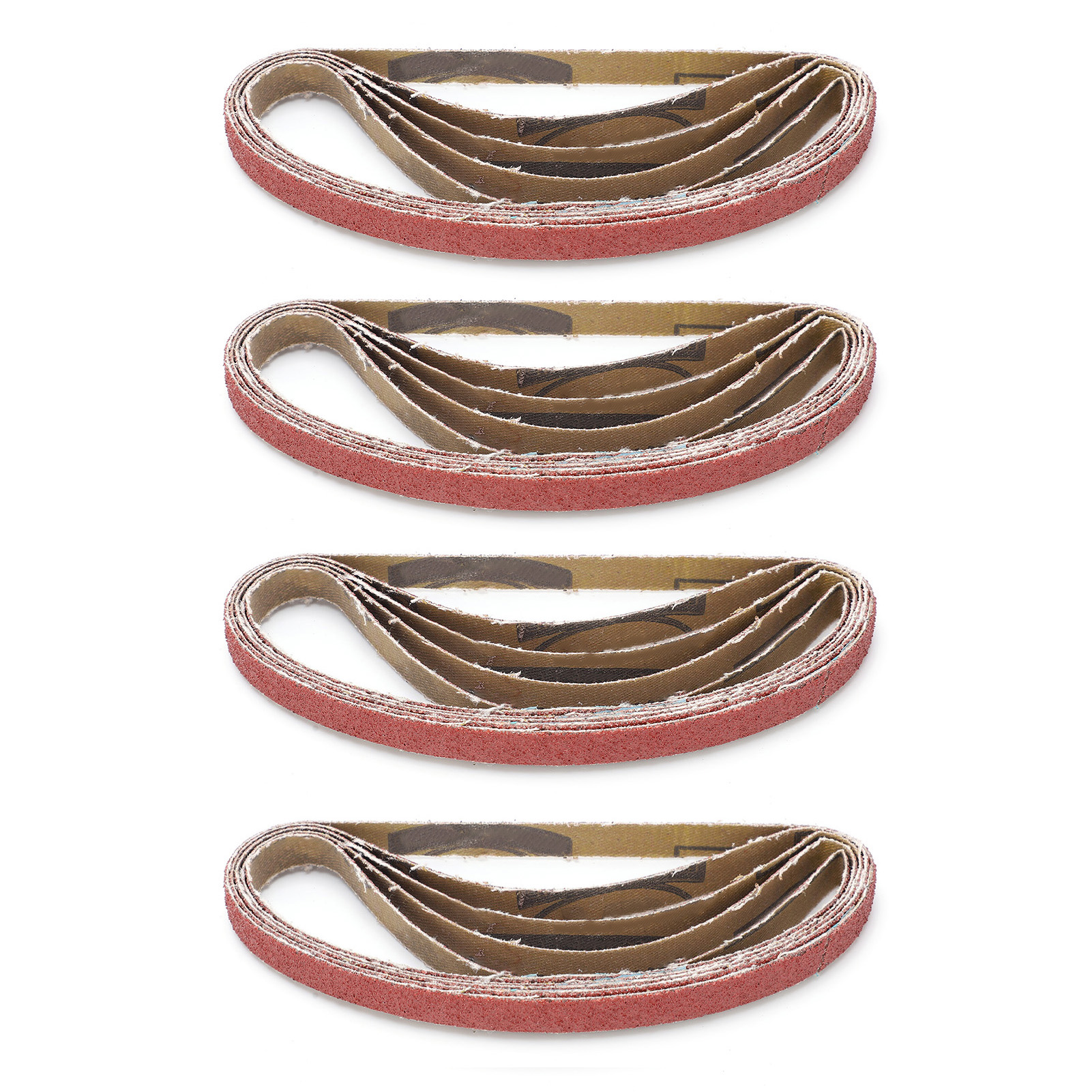 Lot De 20 Bandes Abrasives De Rechange Pour Ponceuse, 330 X 10 Mm, Grain 600
