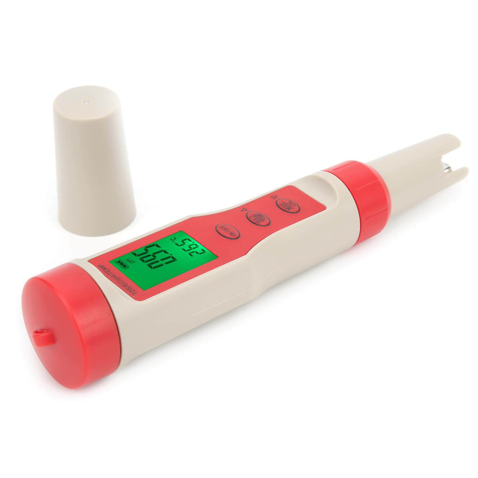 Stylo Testeur De Qualité De L'Eau 4 En 1 : Analyseur Portable De Ph/ec/tds/température Avec Écran Lcd