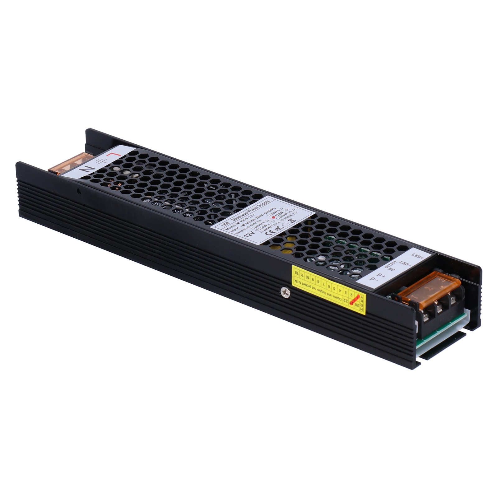 Transformateur D'Alimentation Led 12 V Cc À Intensité Variable Pour Ruban Lumineux, 10 A, 120 W