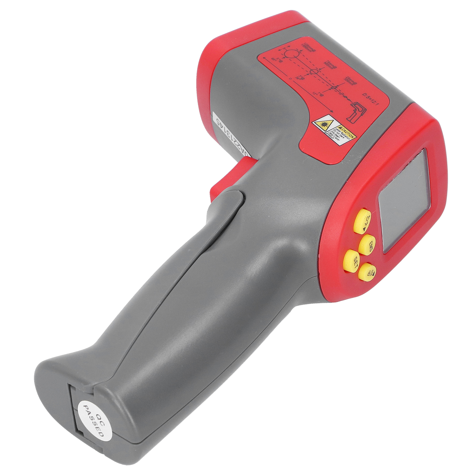 Thermomètre Portable Tdc380, Détecteur Infrarouge Numérique Haute Précision Pour Usage Industriel