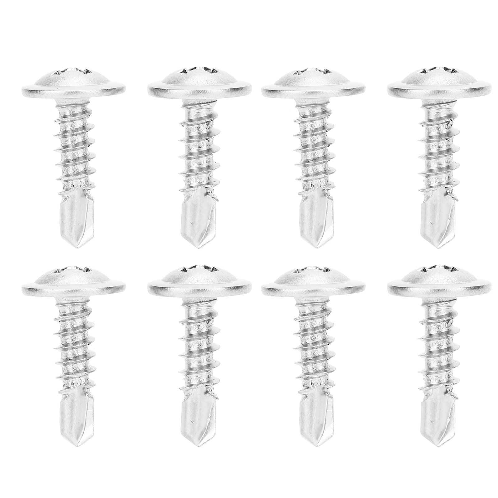 500 Rondelles Cruciformes M4,2 X 16 Mm En Acier Inoxydable 410, Vis Autotaraudeuses À Queue De Perçage