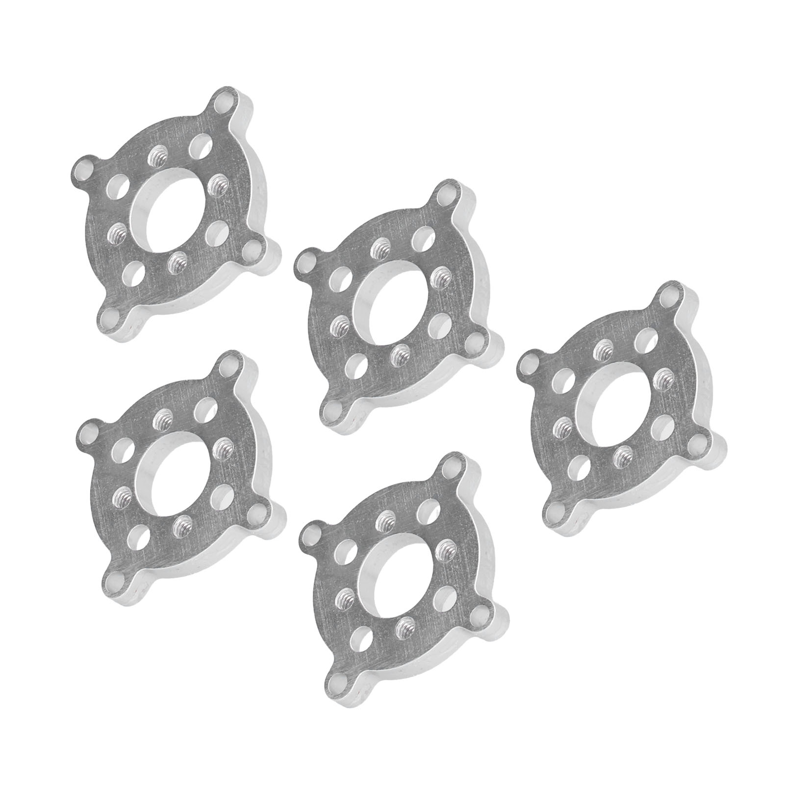 Ensemble De 5 Adaptateurs De Moyeu, Entretoises De Roue, Accessoires De Fixation En Alliage D'Aluminium Pour Robotique 3206‑0016‑0004