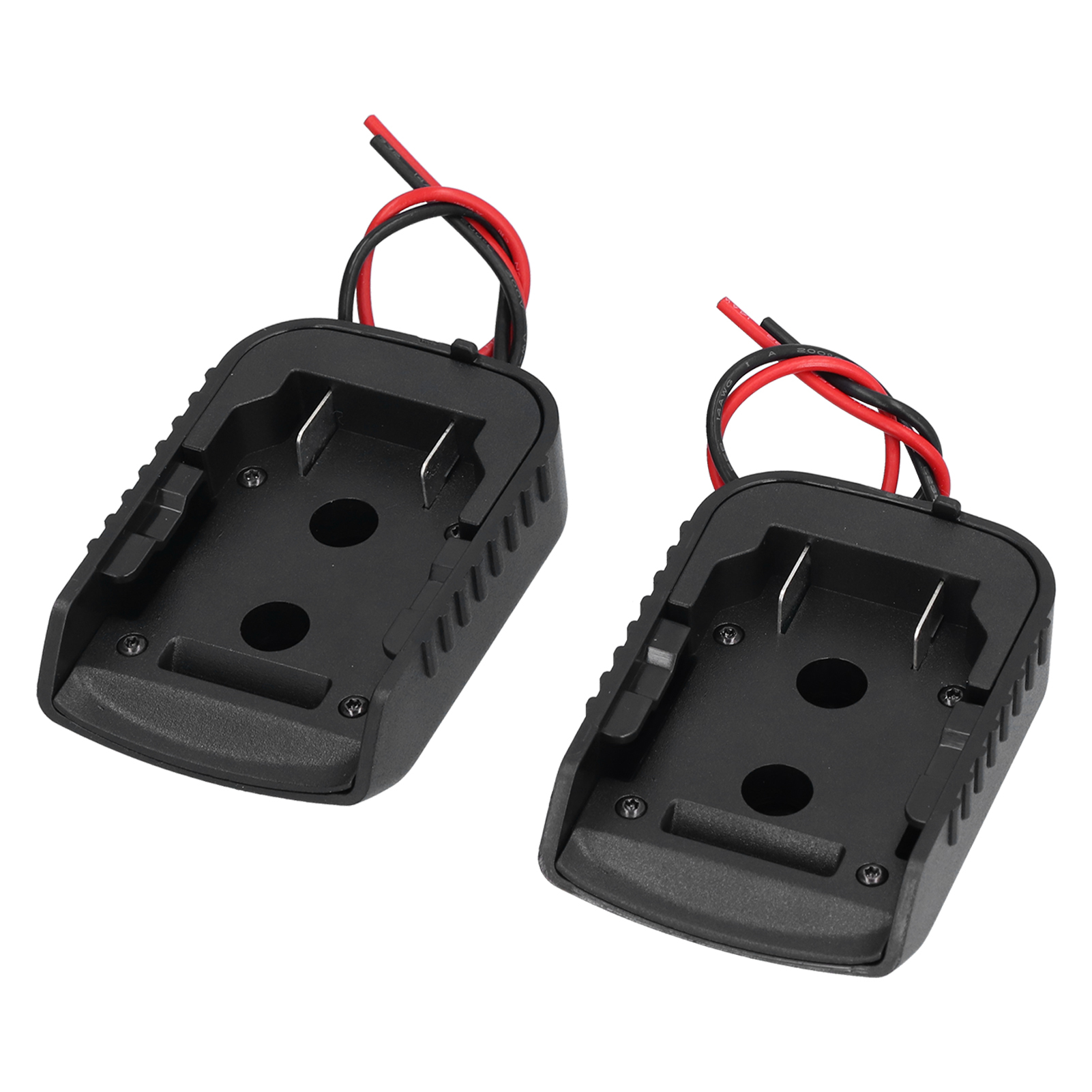 Adaptateur De Batterie (2 Pièces) Avec Connecteur De Montage Sur Station D'Accueil Et Câble De Calibre 14 Pour Outils Électriques (14,4-60 V).